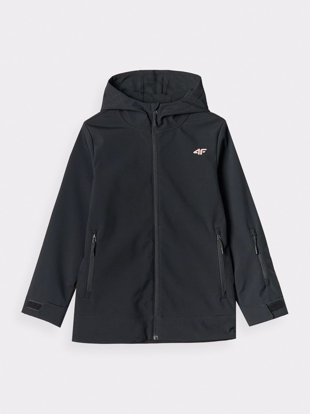 Kurtka snowboardowa softshell wiatroodporna membrana NeoDry 5000 chłopięca - czarna