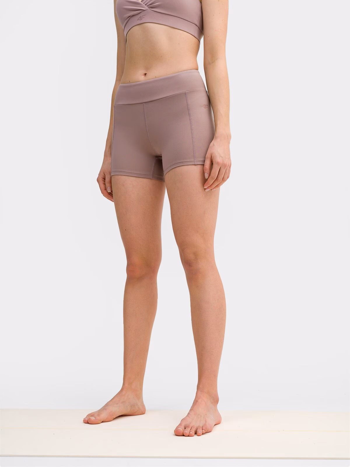 Legginsy krótkie do jogi z materiałów z recyklingu damskie