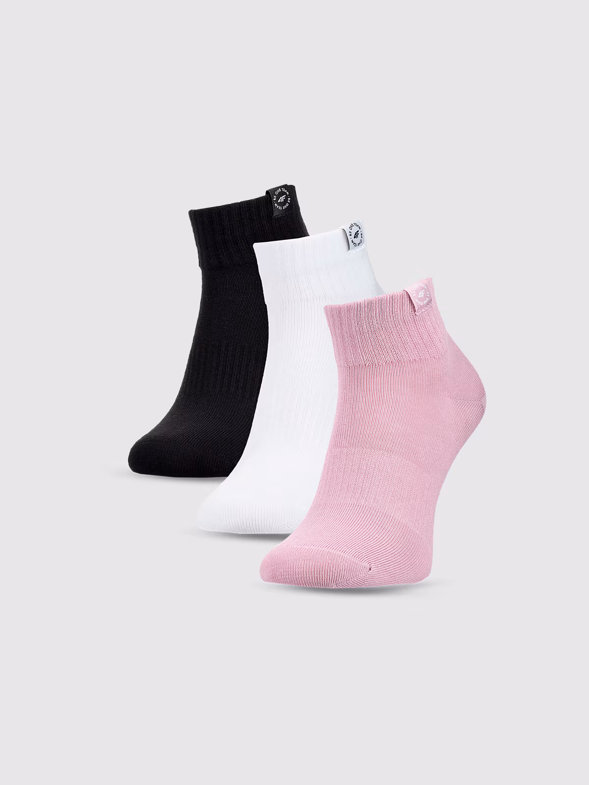 Skarpetki casual za kostkę (3-pack) dziewczęce - multikolor