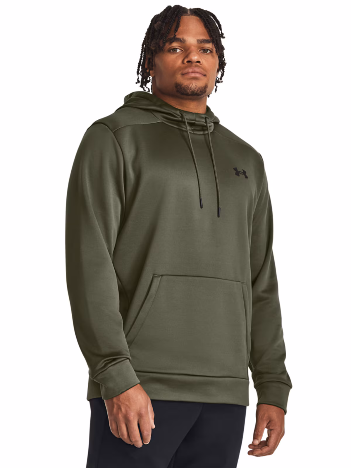 Bluza treningowa męska Under Armour UA Armour Fleece Hoodie - szara