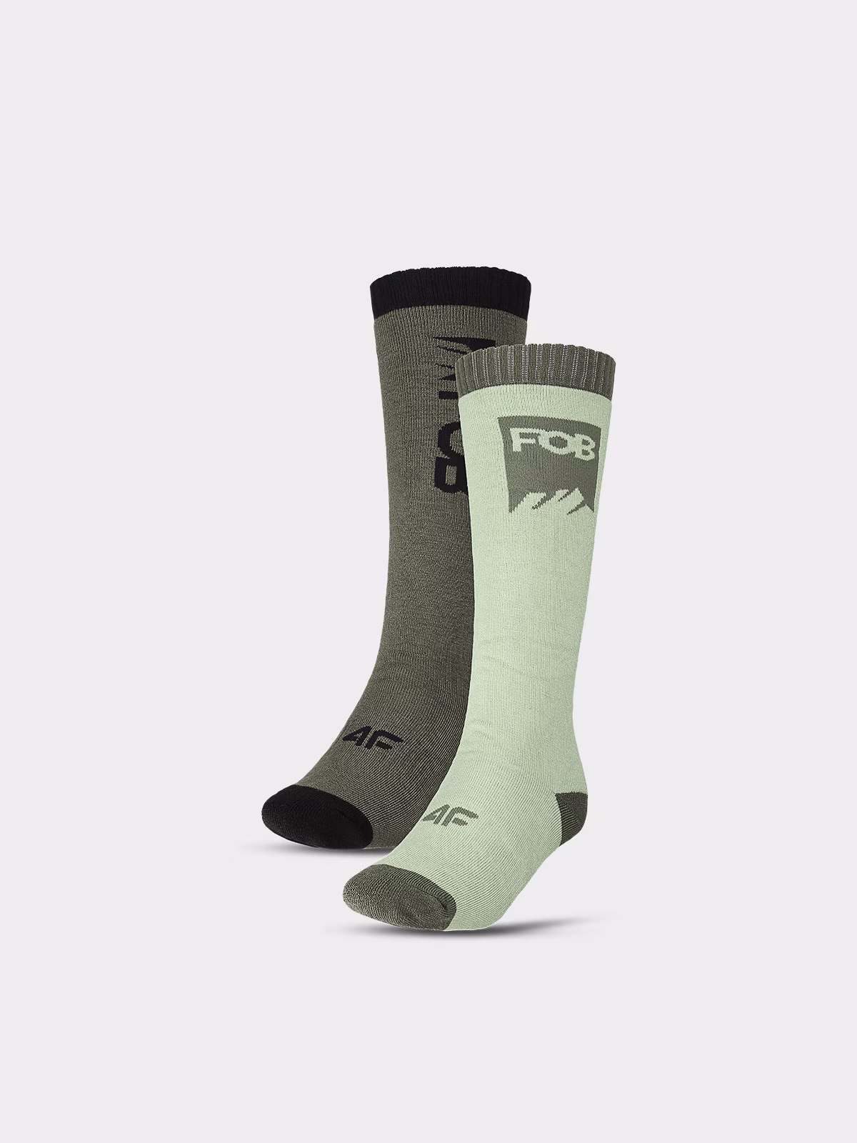 Skarpety snowboardowe męskie - multikolor