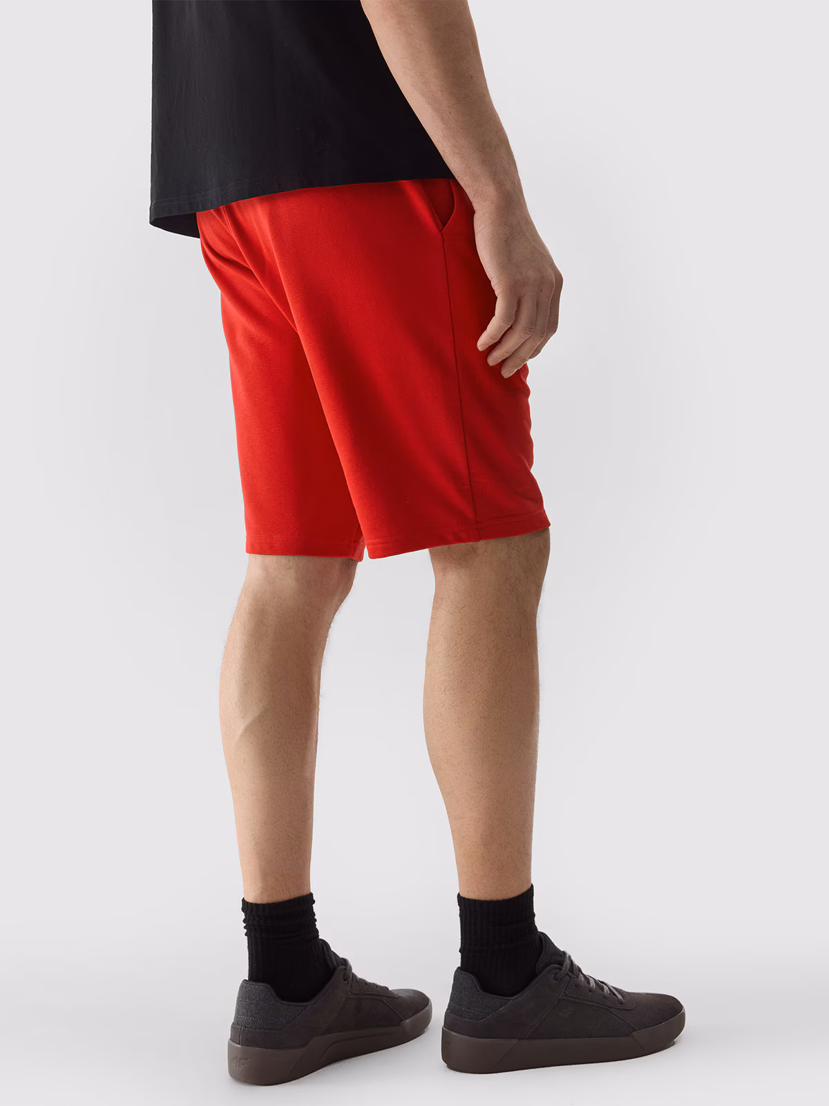 Spodenki dresowe męskie - czerwone