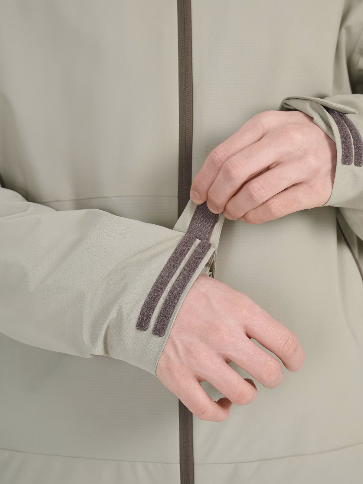 Kurtka przejściowa membrana 5000 męska - szara