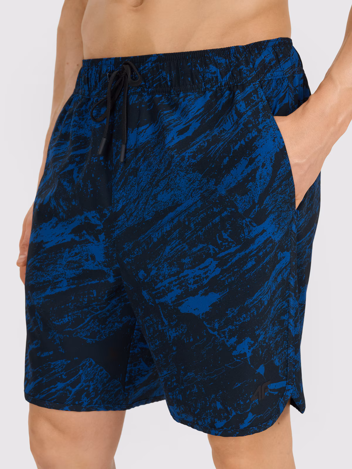 Spodenki plażowe męskie - granatowe