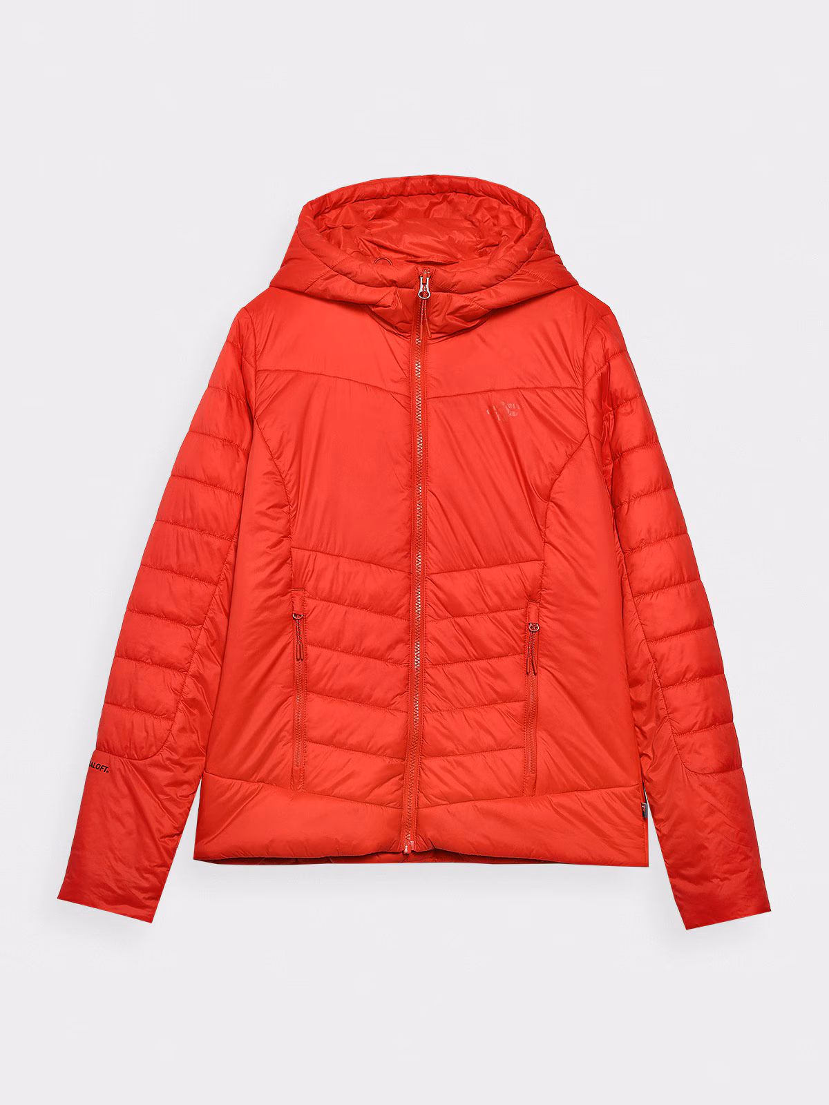 Kurtka puchowa Primaloft Black Eco damska - czerwona