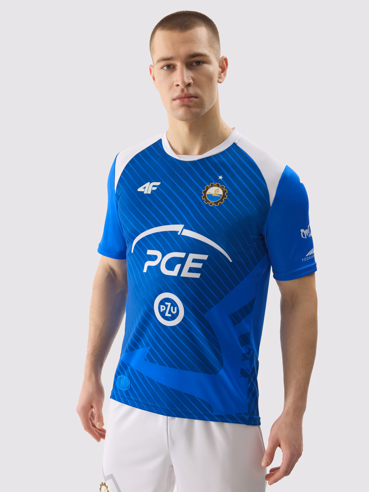 Koszulka klubowa z sezonu 22/23 męska 4F x Stal Mielec - multikolor