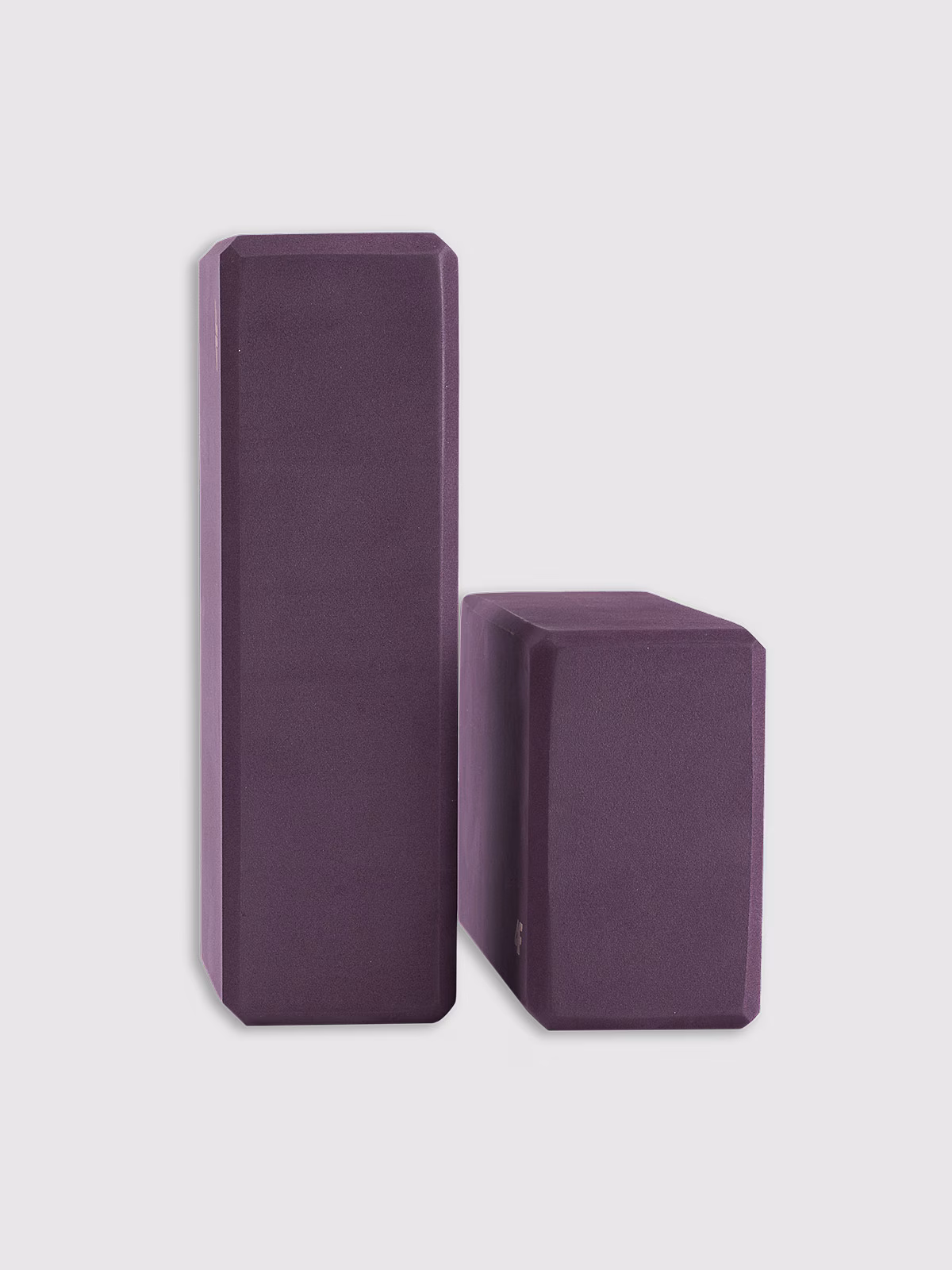 Bloczki do jogi (2-pack) - fioletowe