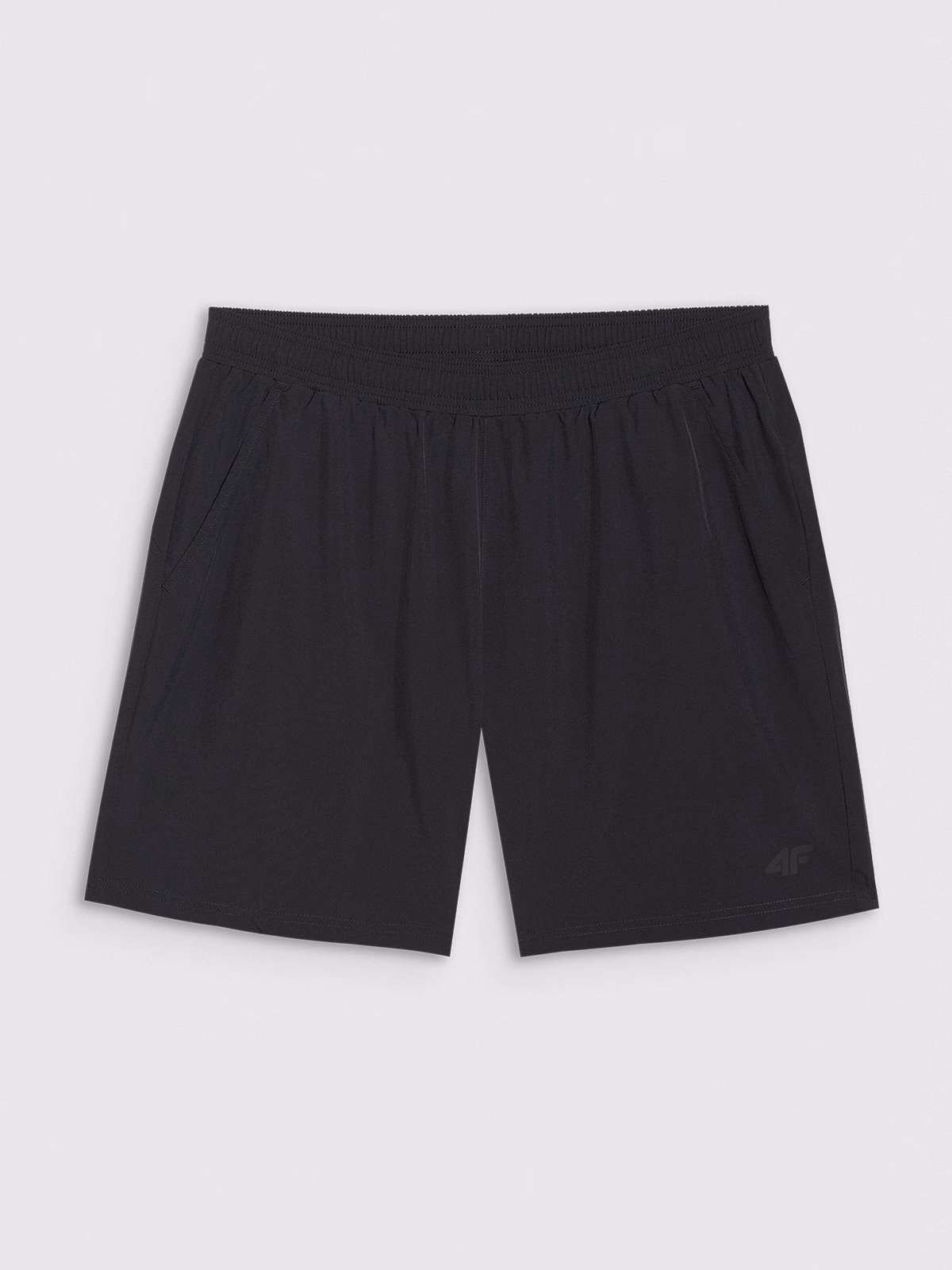 Spodenki treningowe szybkoschnące męskie - czarne