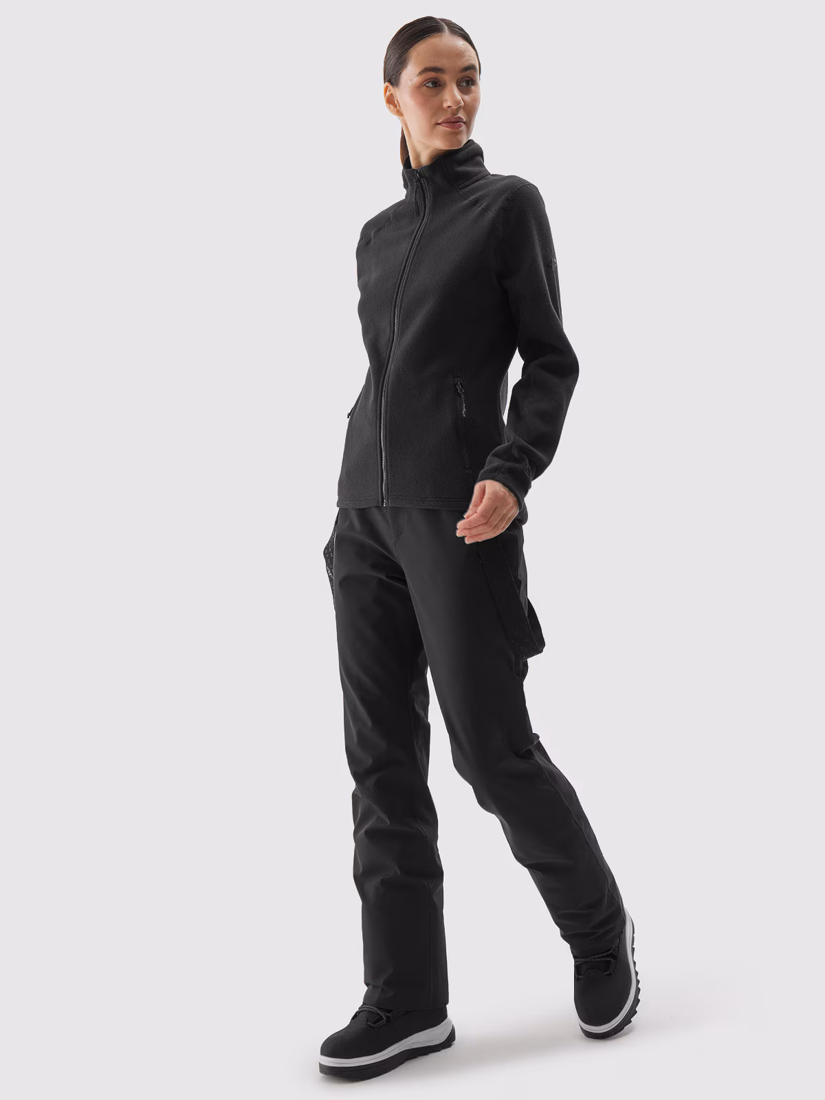 Polar ze stójką Polartec regular damski - czarny