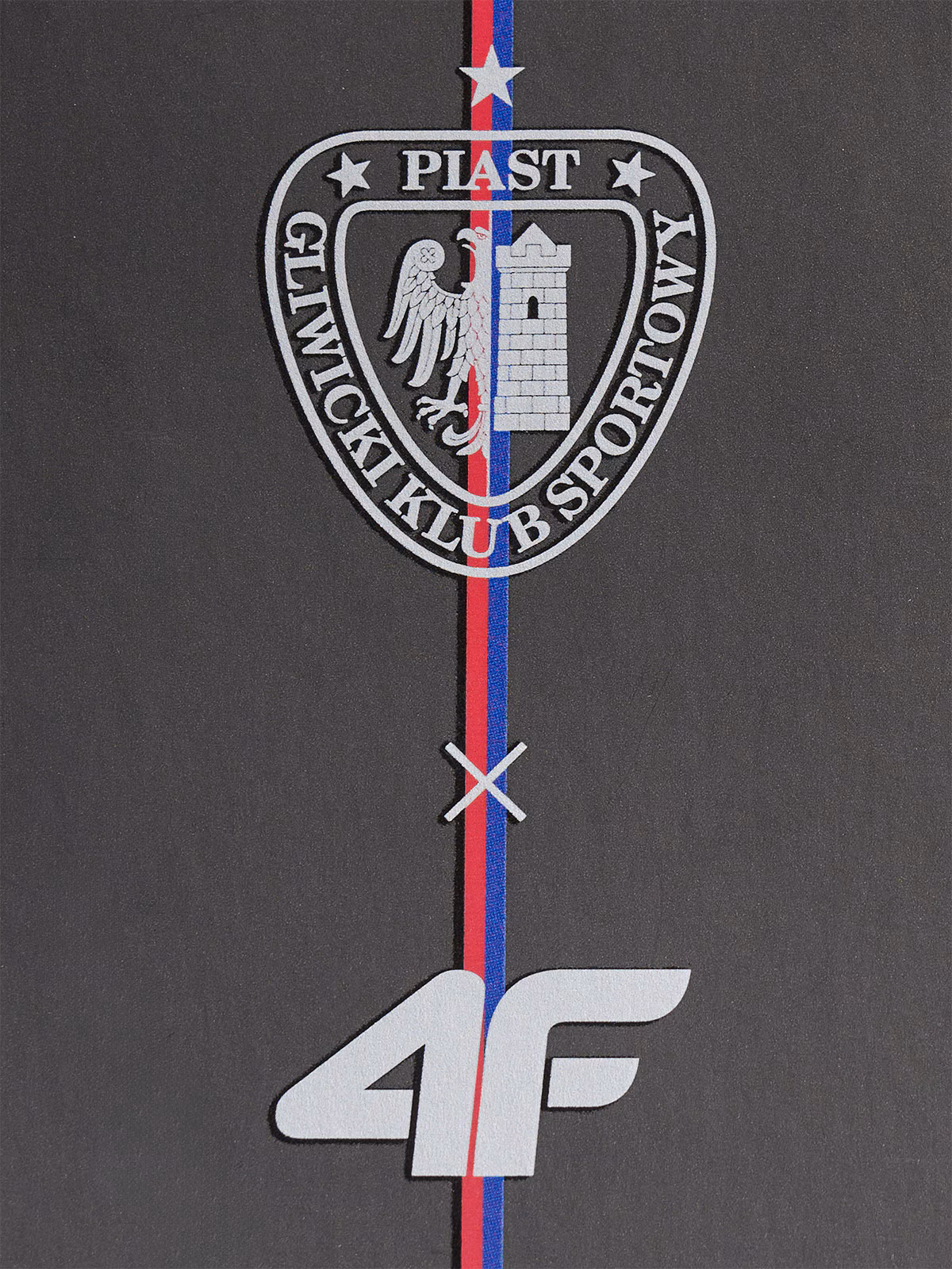 Koszulka klubowa wyjazdowa z sezonu 2024/25 męska 4F x Piast Gliwice - multikolor