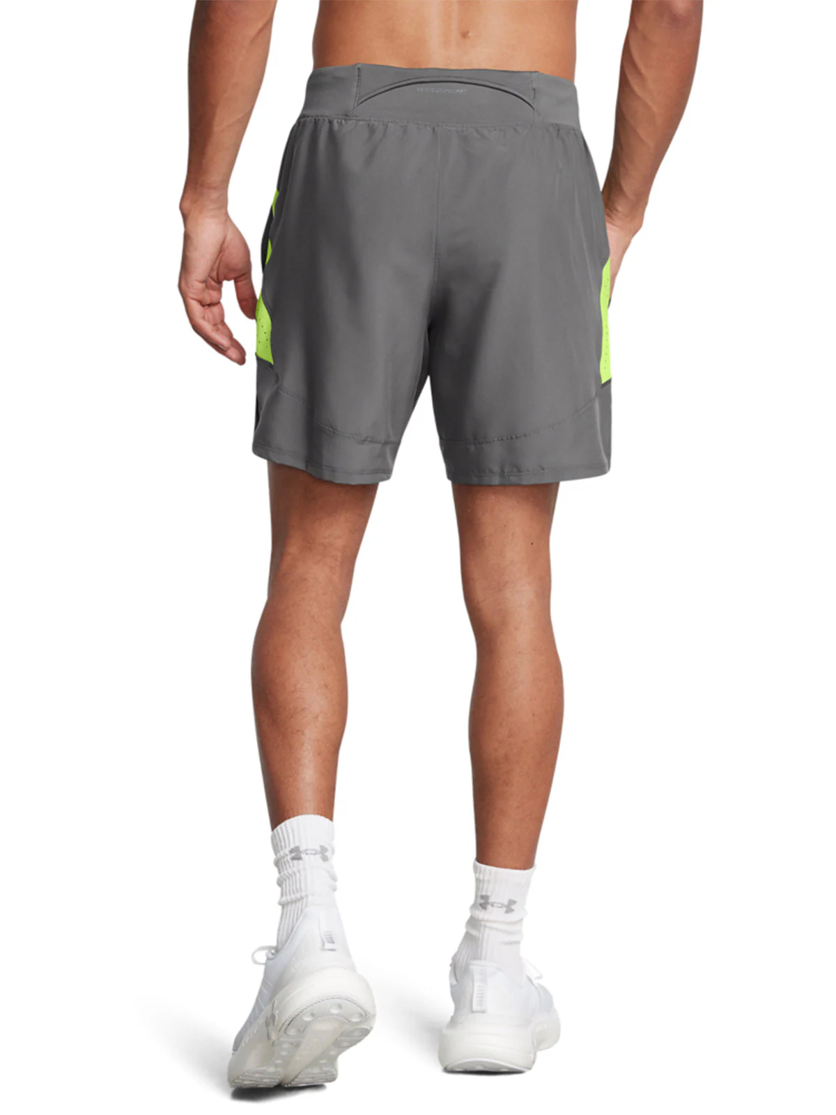 Spodenki do biegania męskie  Under Armour UA Launch Pro 2n1 7'' Shorts - szare