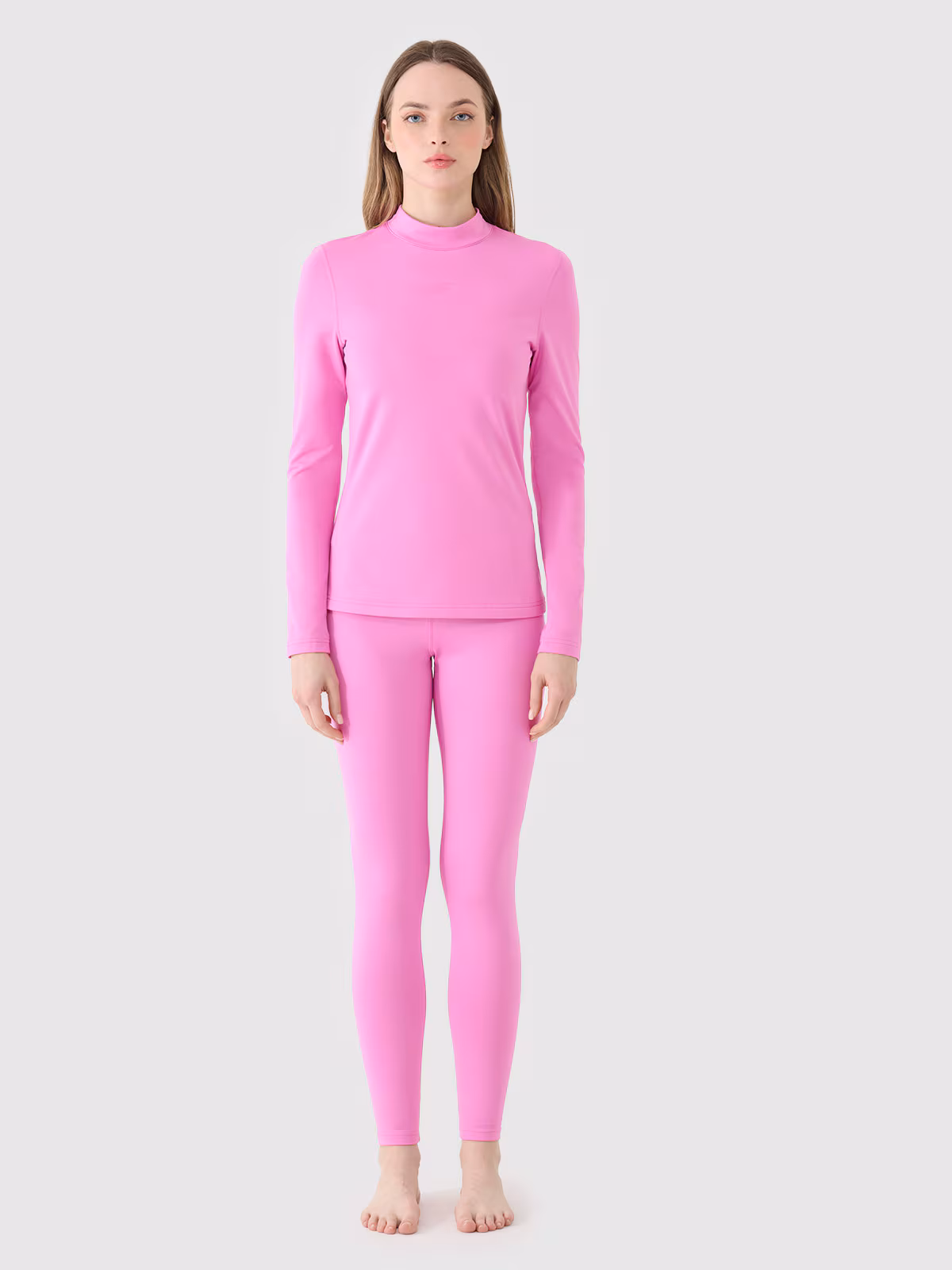 Bielizna termiczna drapana (dół) damska - czarna