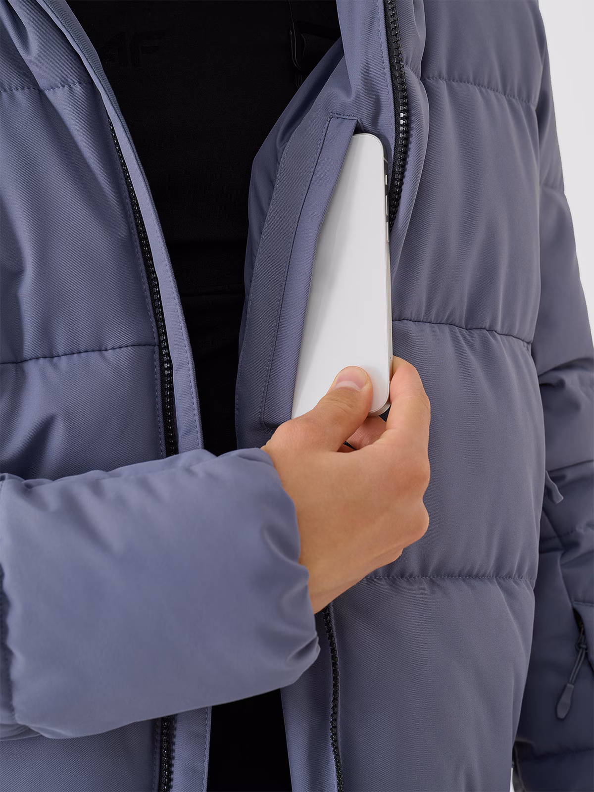 Kurtka narciarska membrana 5000 męska - khaki