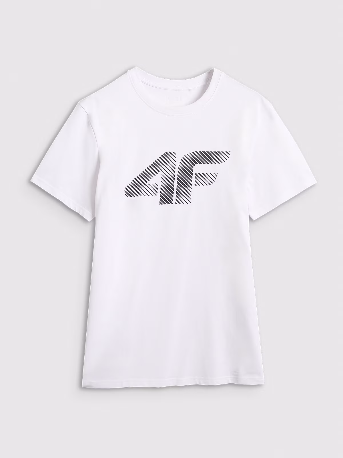 T-shirt regular z nadrukiem męski - granatowy