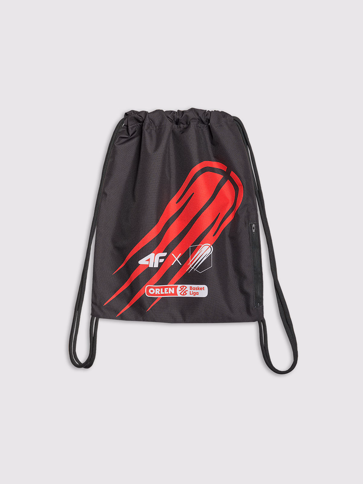 Plecak-worek 4F x PLK - Czarni Słupsk 24/25 - czarny