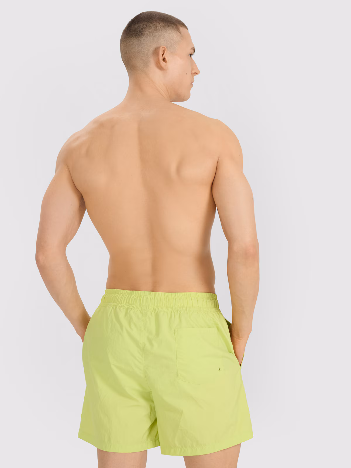 Spodenki plażowe boardshorty męskie - czerwone