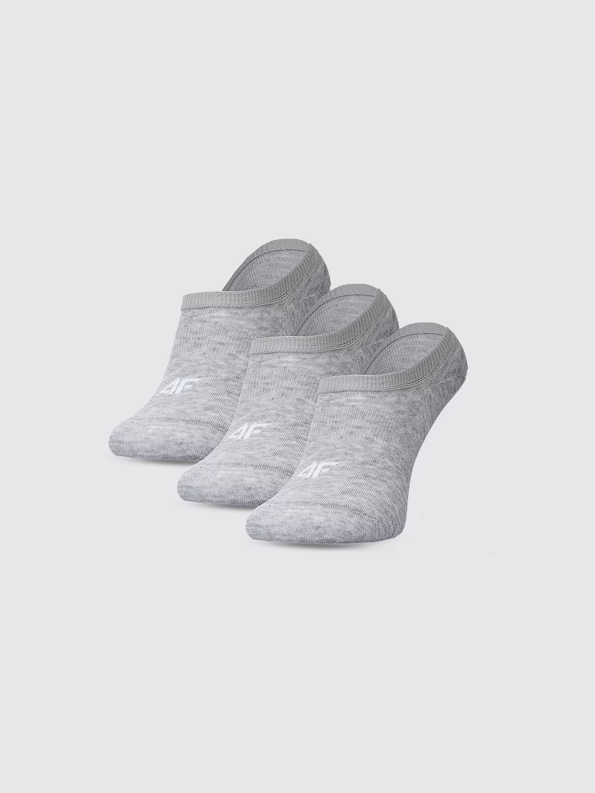 Skarpetki casual stopki (3-pack) męskie - szare