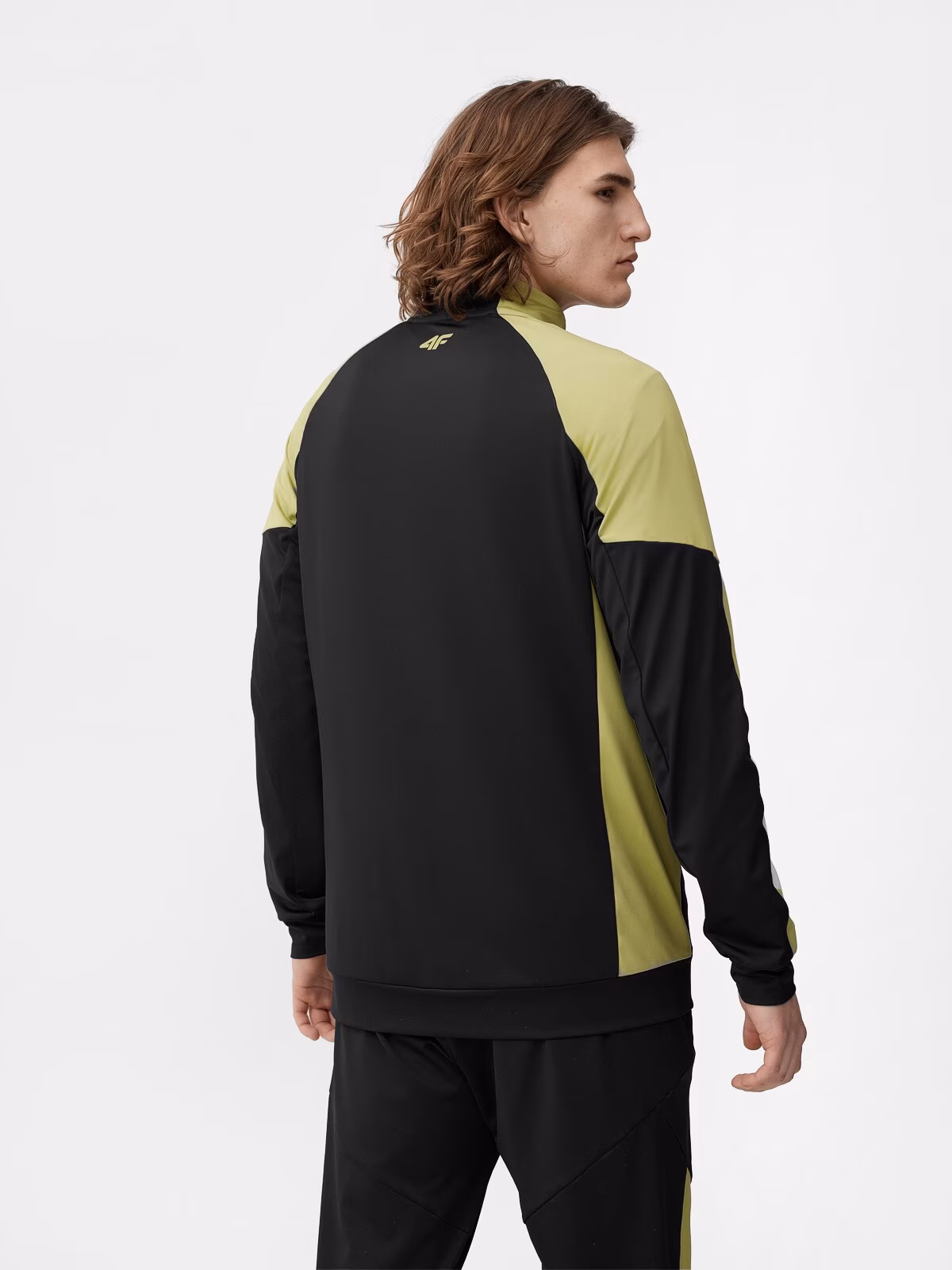 Bluza treningowa rozpinana bez kaptura męska