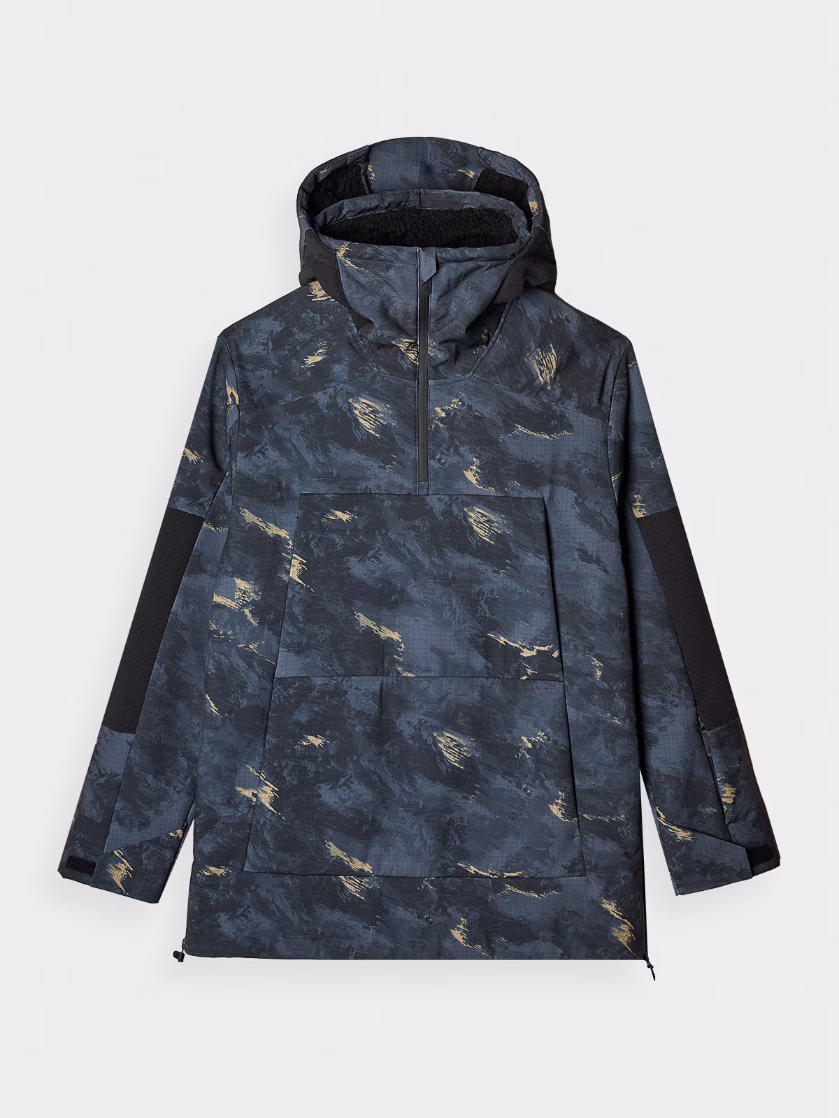 Kurtka snowboardowa membrana 8000 męska - czarna