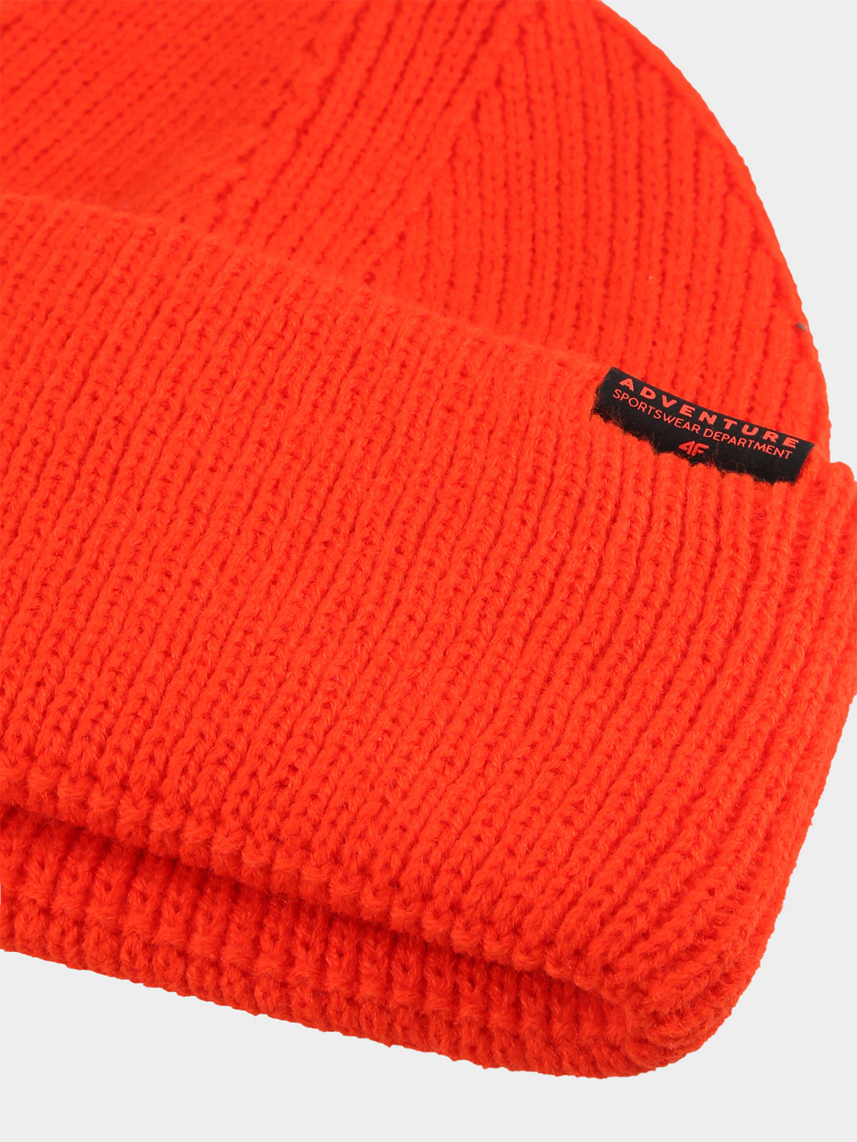 Czapka zimowa chłopięca - pomarańczowa