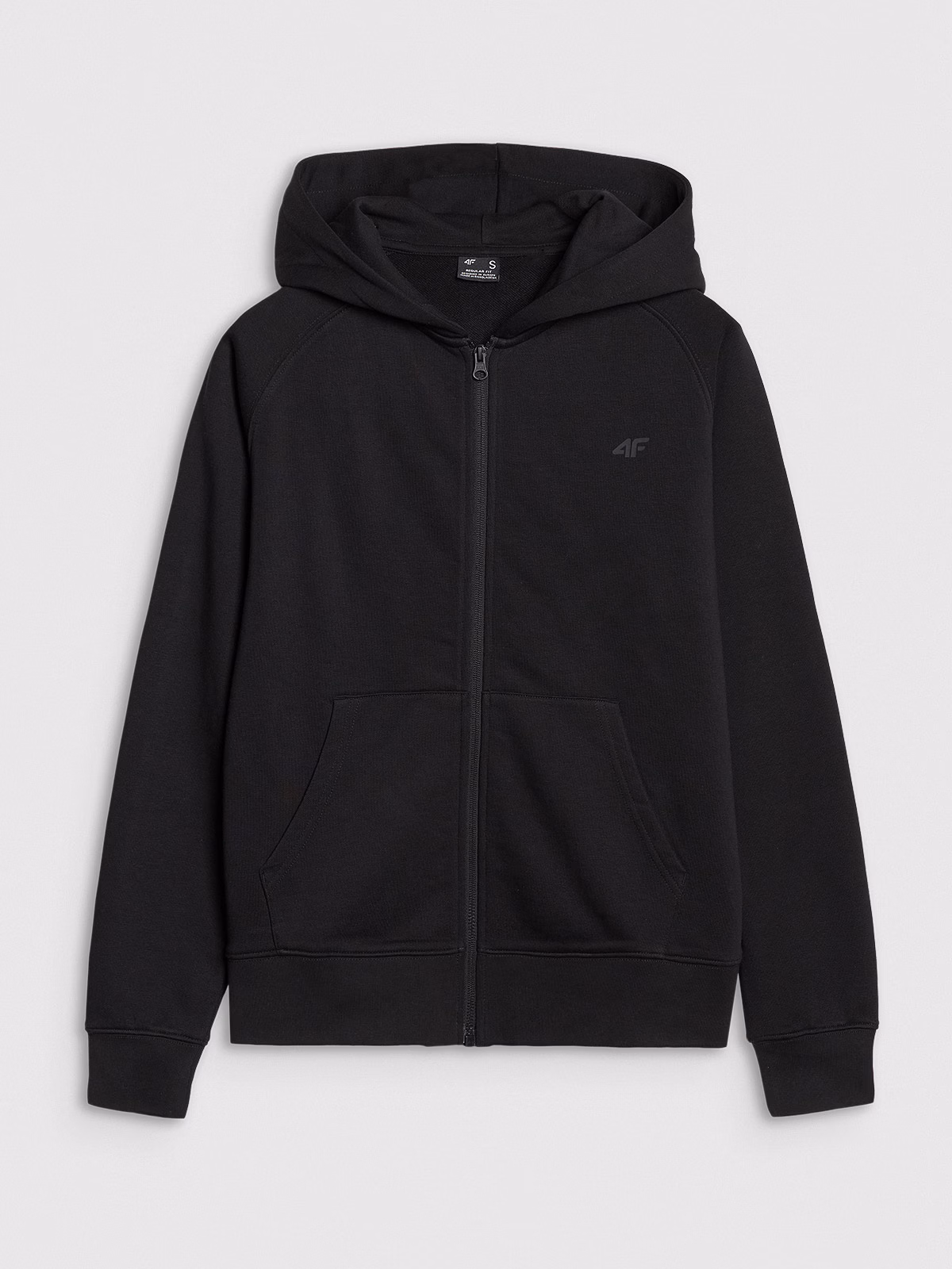 Bluza dresowa rozpinana z kapturem damska - granatowa