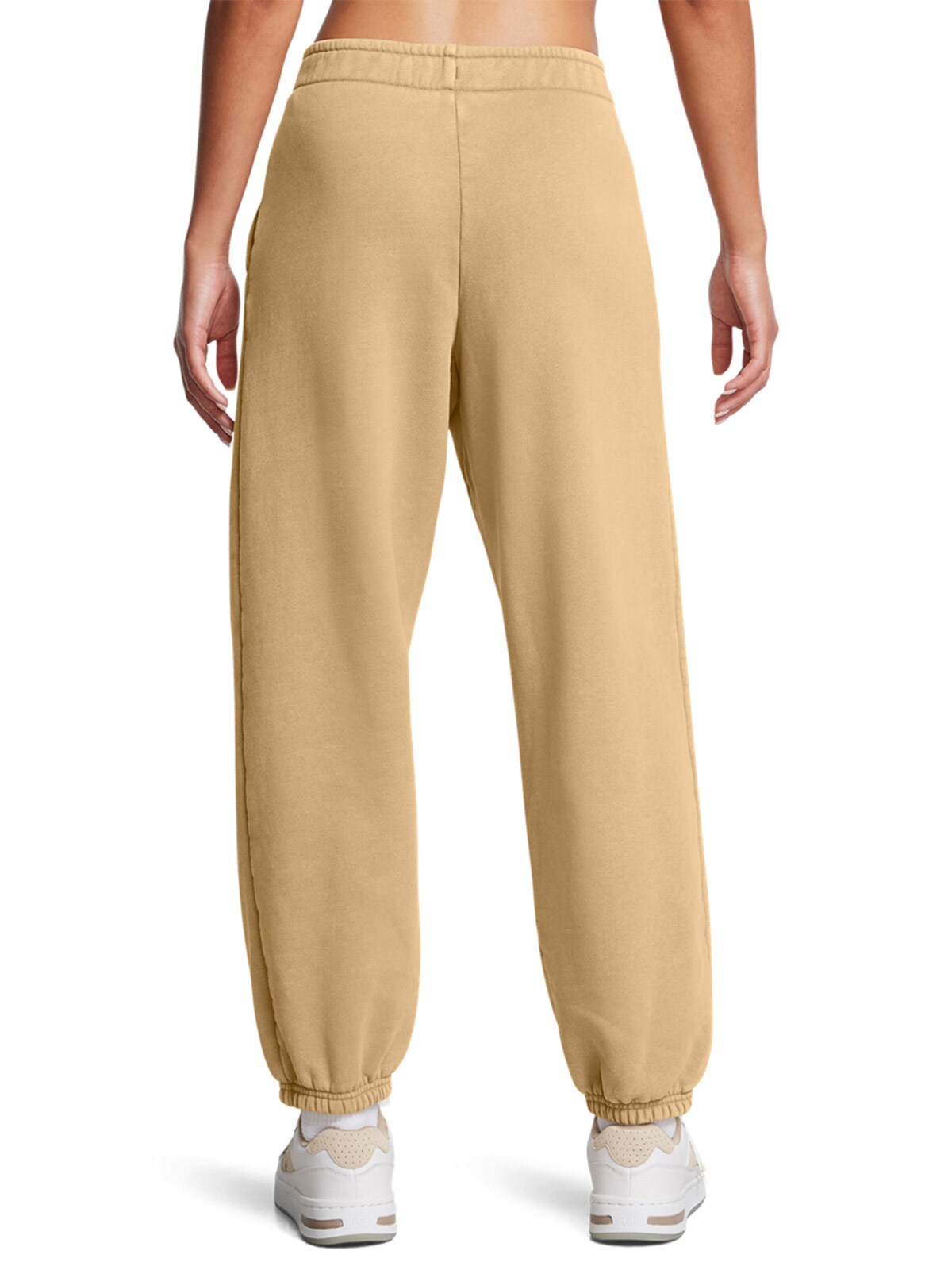 Spodnie dresowe damskie Under Armour UA Icon Hwt Flc Os Pant - brązowe