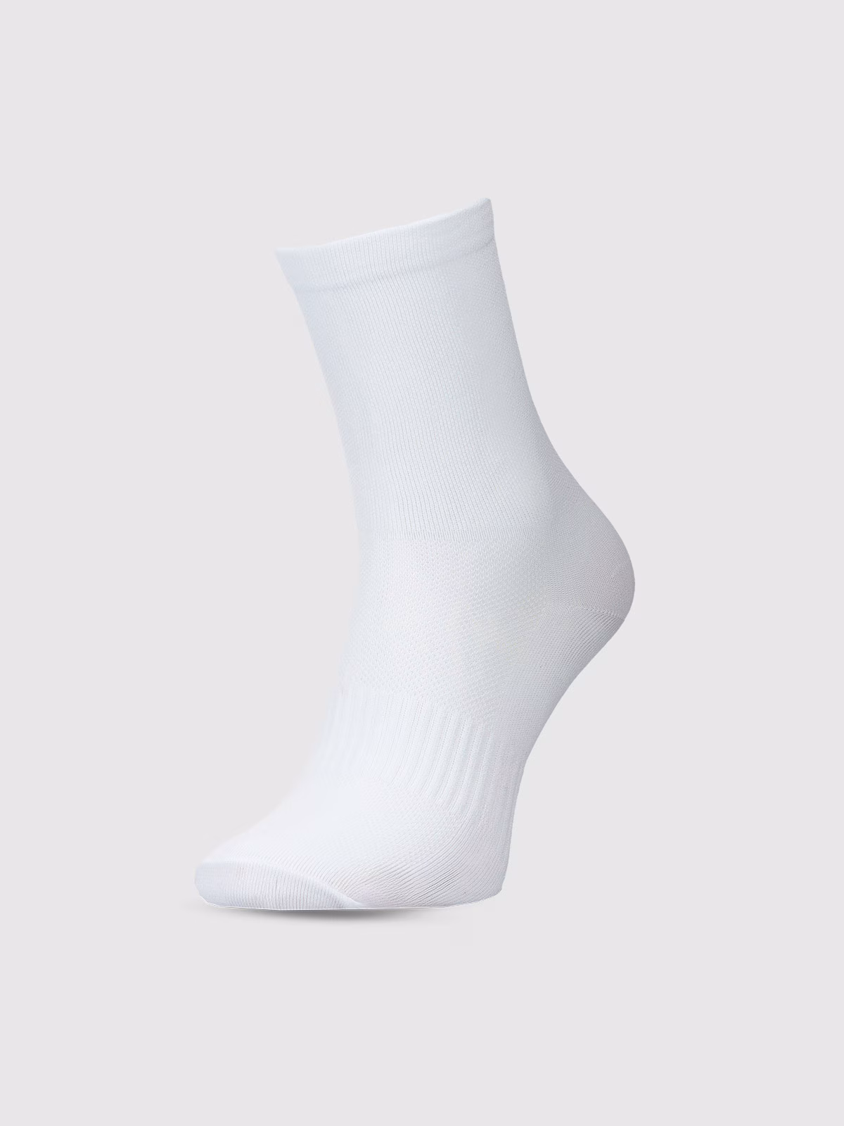 Skarpetki rowerowe za kostkę uniseks - białe