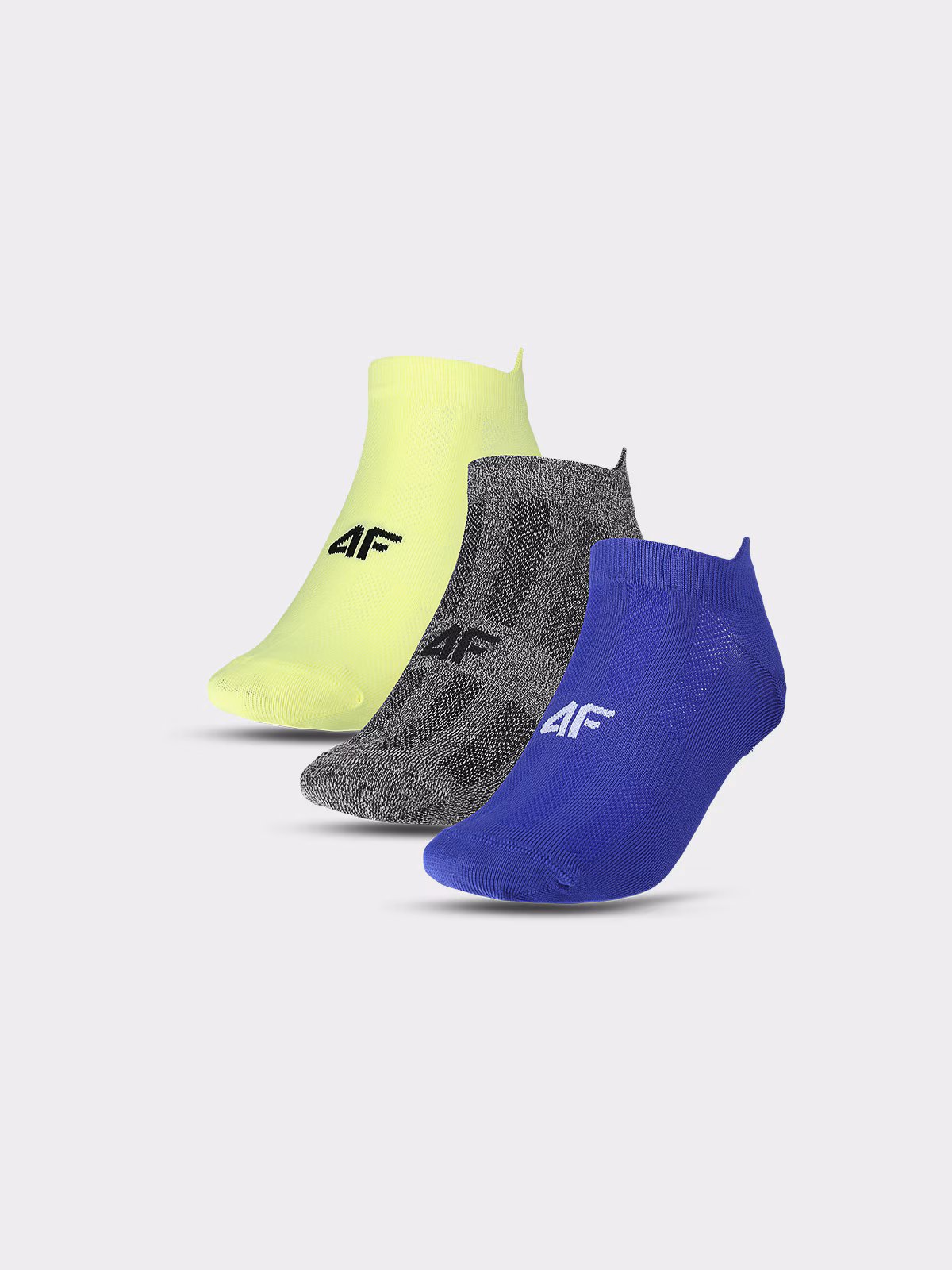 Skarpetki treningowe przed kostkę (3-pack) męskie - multikolor