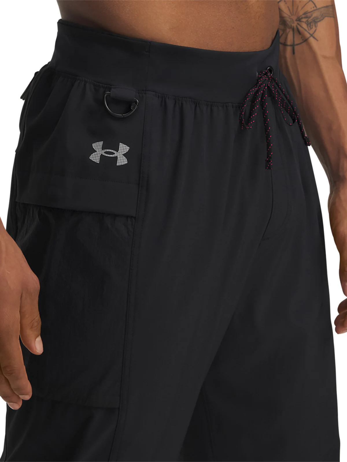 Spodnie do biegania męskie Under Armour UA Trail Run Pants - czarne