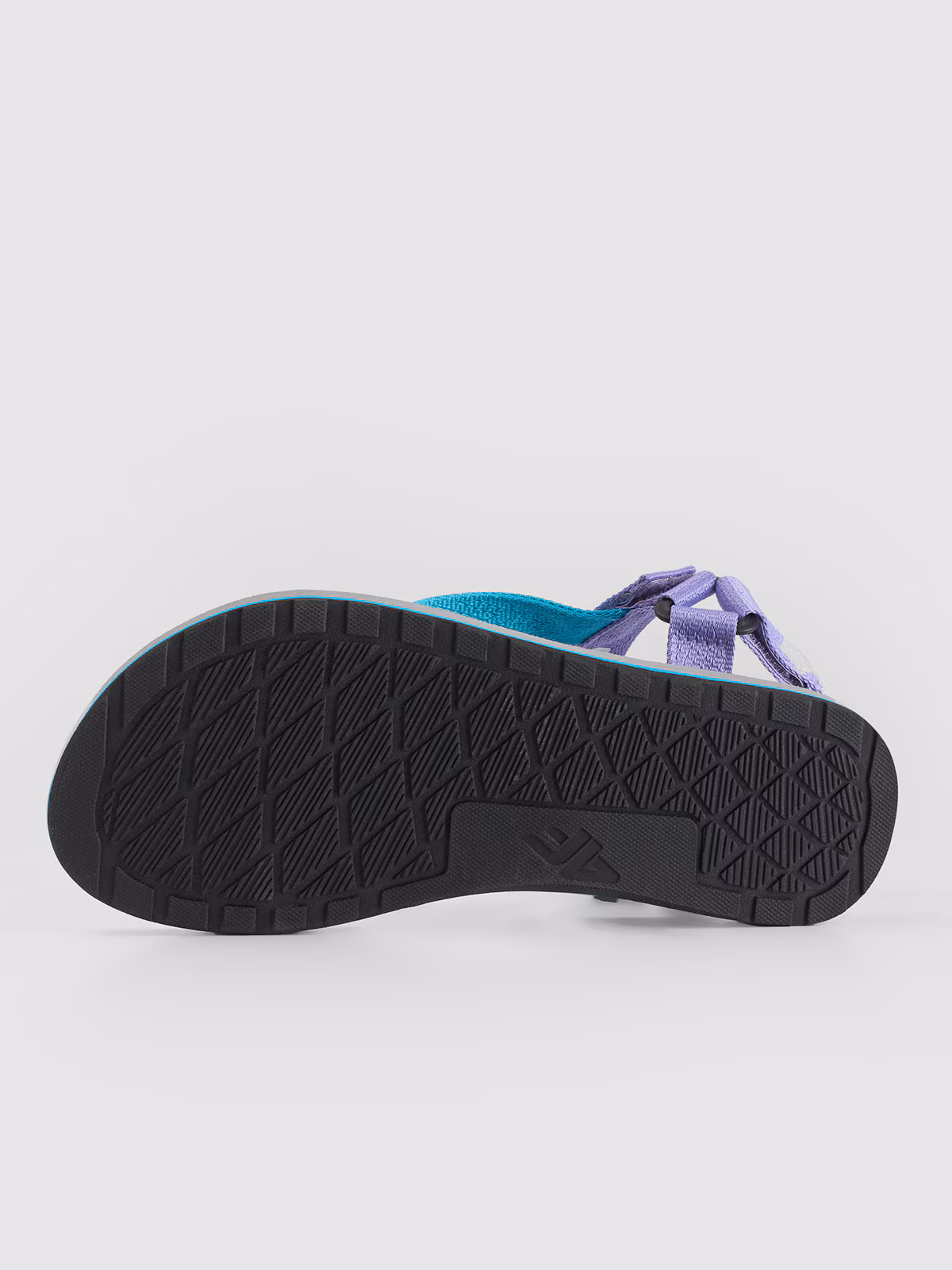 Sandały damskie - fioletowe