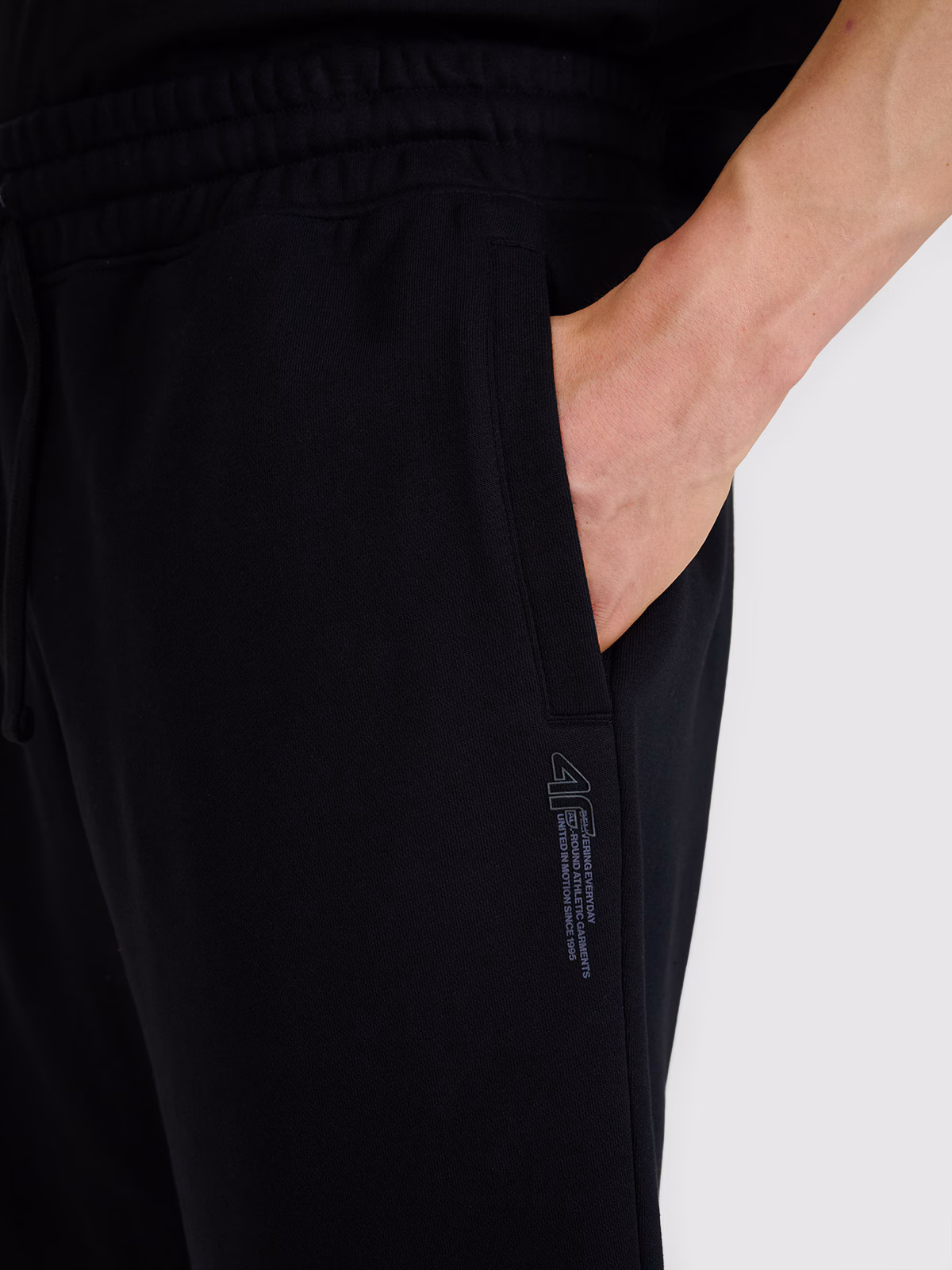 Spodenki dresowe męskie - szare