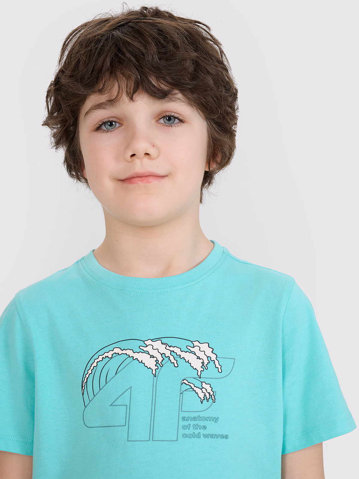 T-shirt regular z nadrukiem chłopięcy - zielony