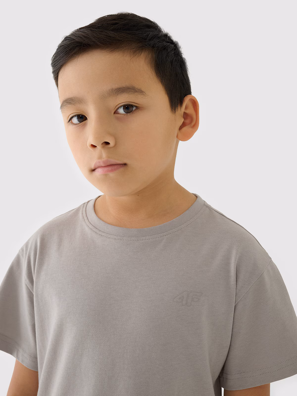 T-shirt gładki (2-pack) dziecięcy - multikolor