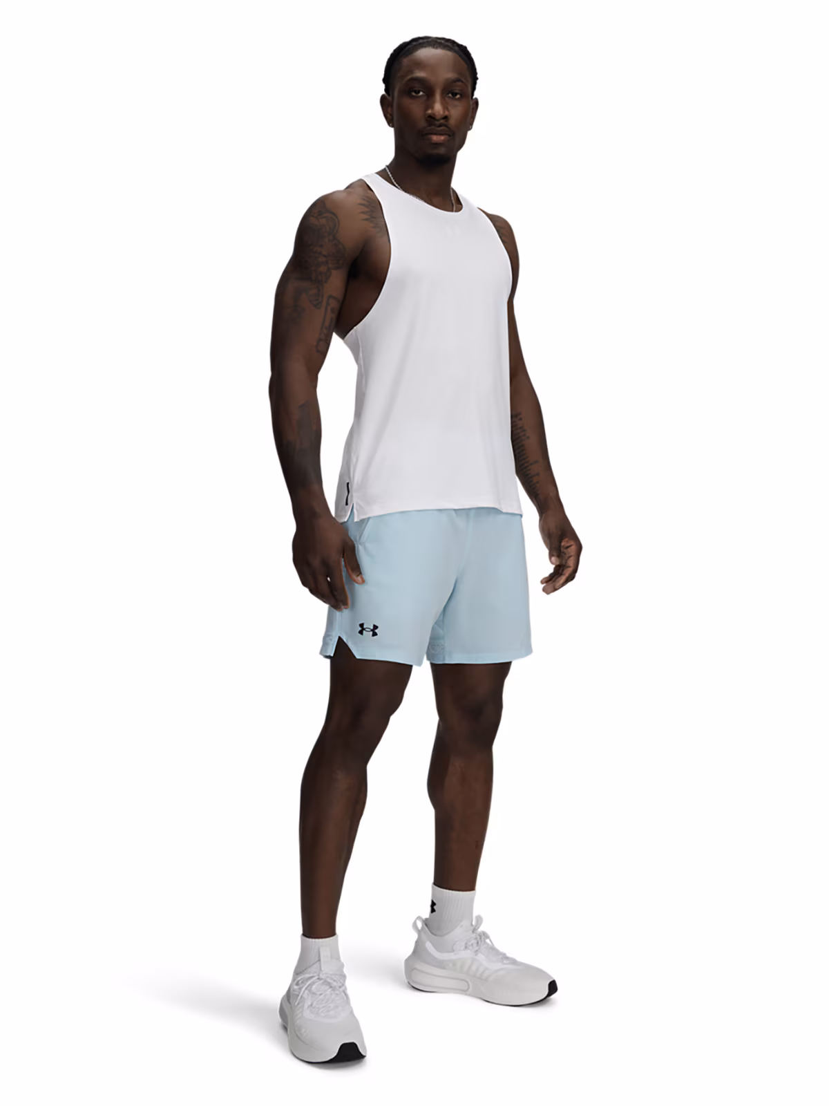 Spodenki treningowe męskie Under Armour UA Vanish Woven 6in Shorts - szare