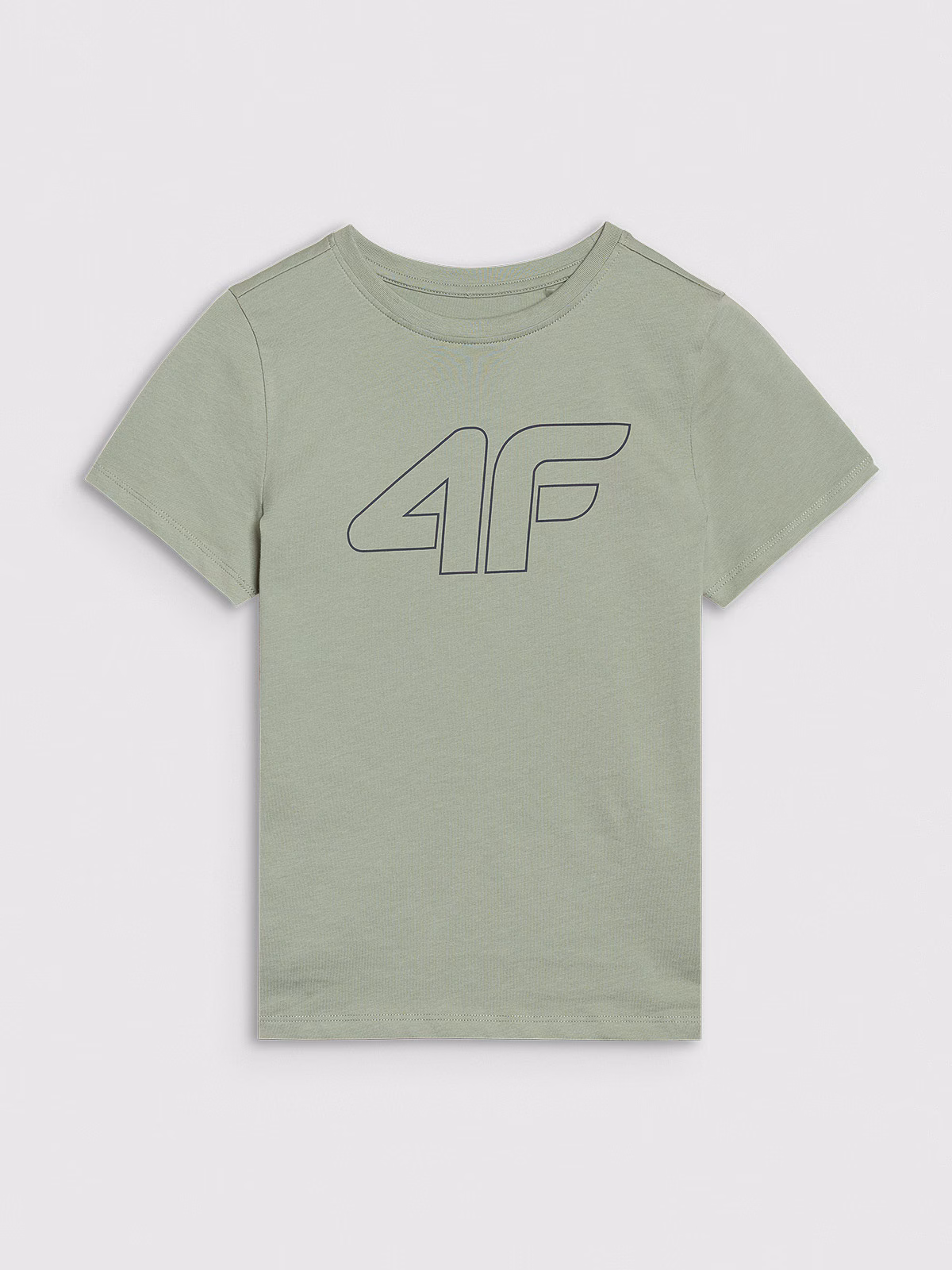 T-shirt z nadrukiem chłopięcy - turkusowy