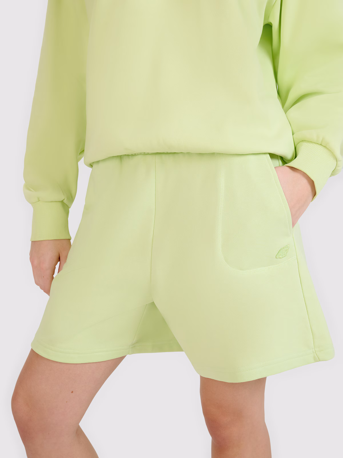 Spodenki dresowe uniseks - szare