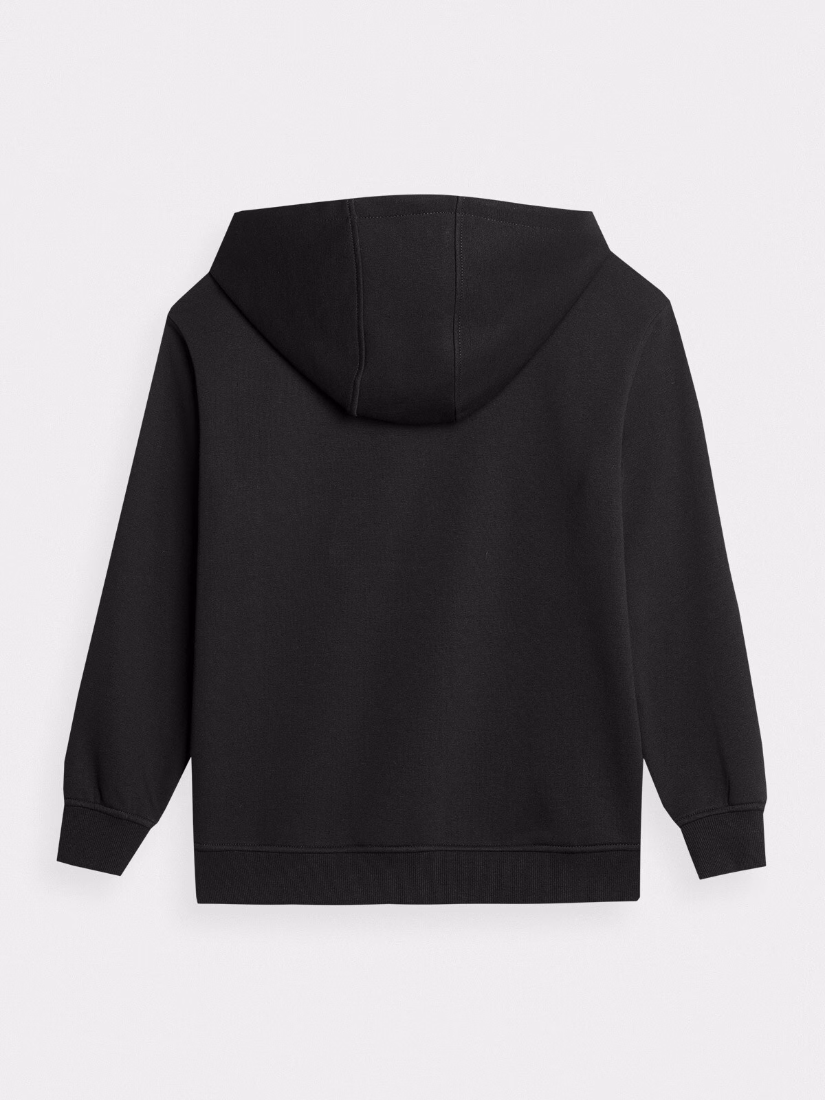 Bluza dresowa nierozpinana z kapturem chłopięca