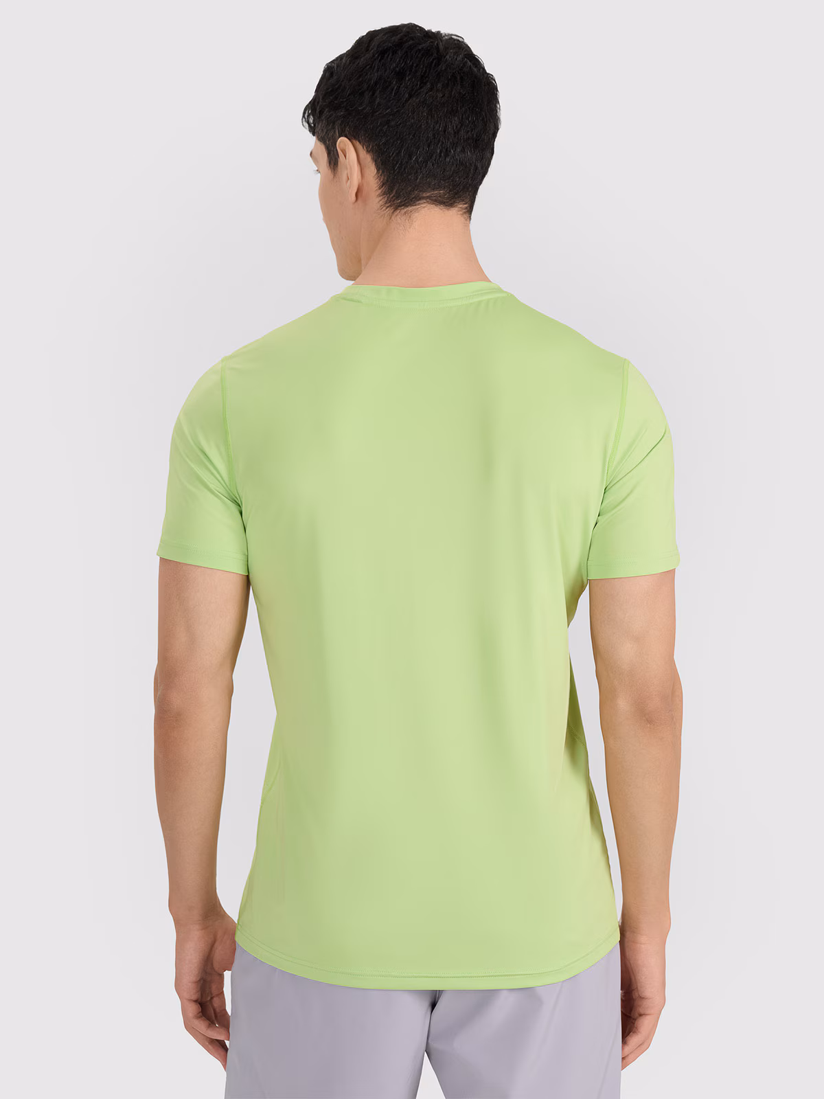 Koszulka treningowa szybkoschnąca męska - turkusowa