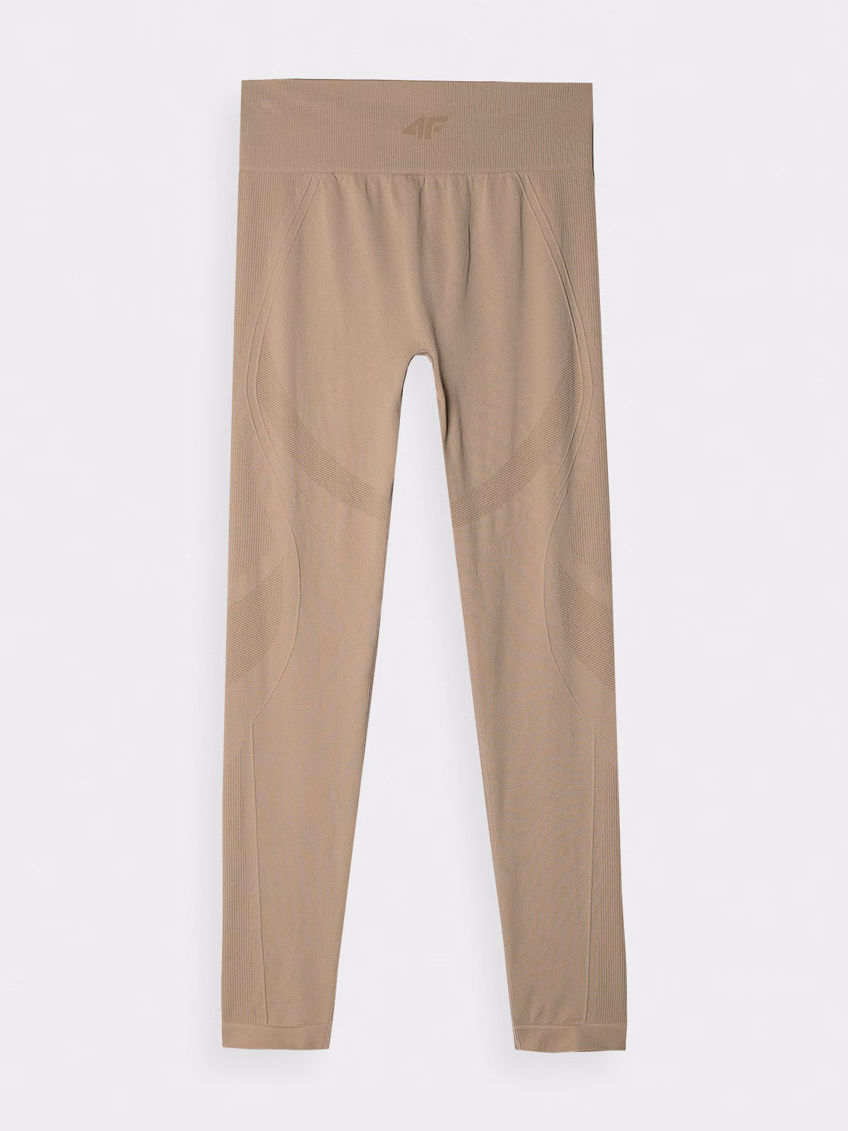 Bielizna termoaktywna bezszwowa (dół) damska - brązowa