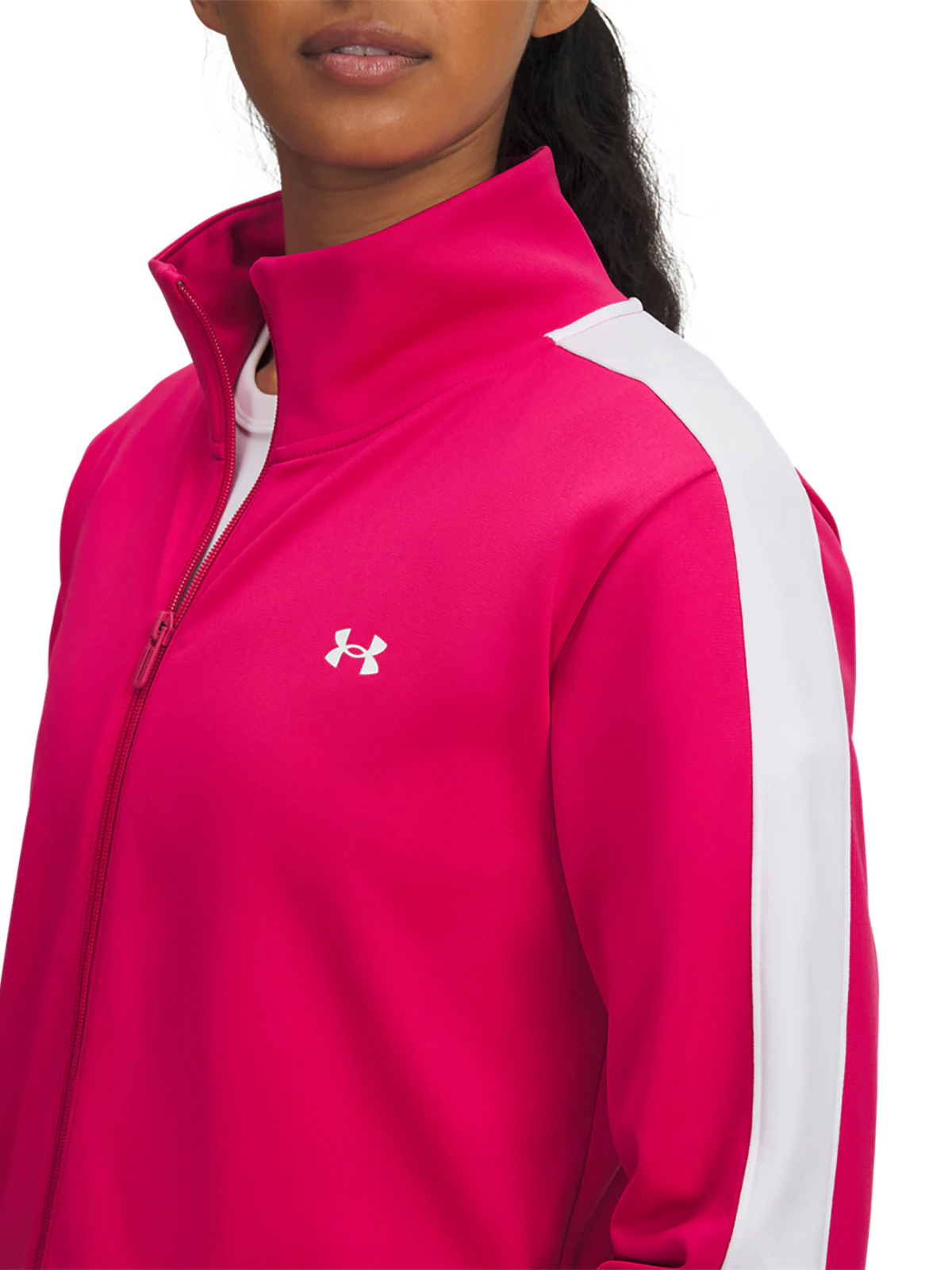 Dresowy komplet treningowy damski Under Armour UA Tricot Tracksuit - szary