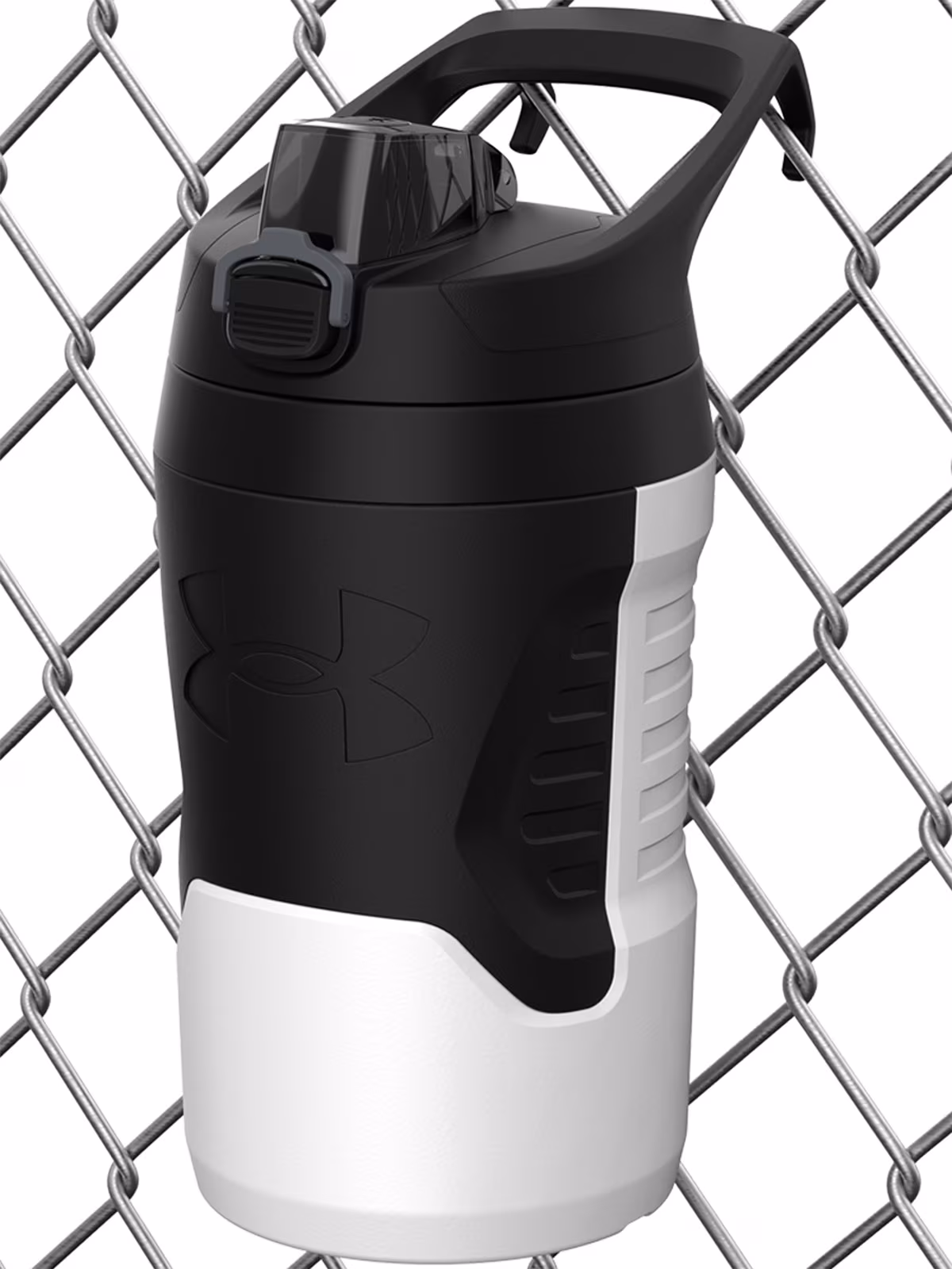 Bidon (950 ml) Under Armour 32oz Playmaker Jug Hi Vis Yellow 950 ml - biały