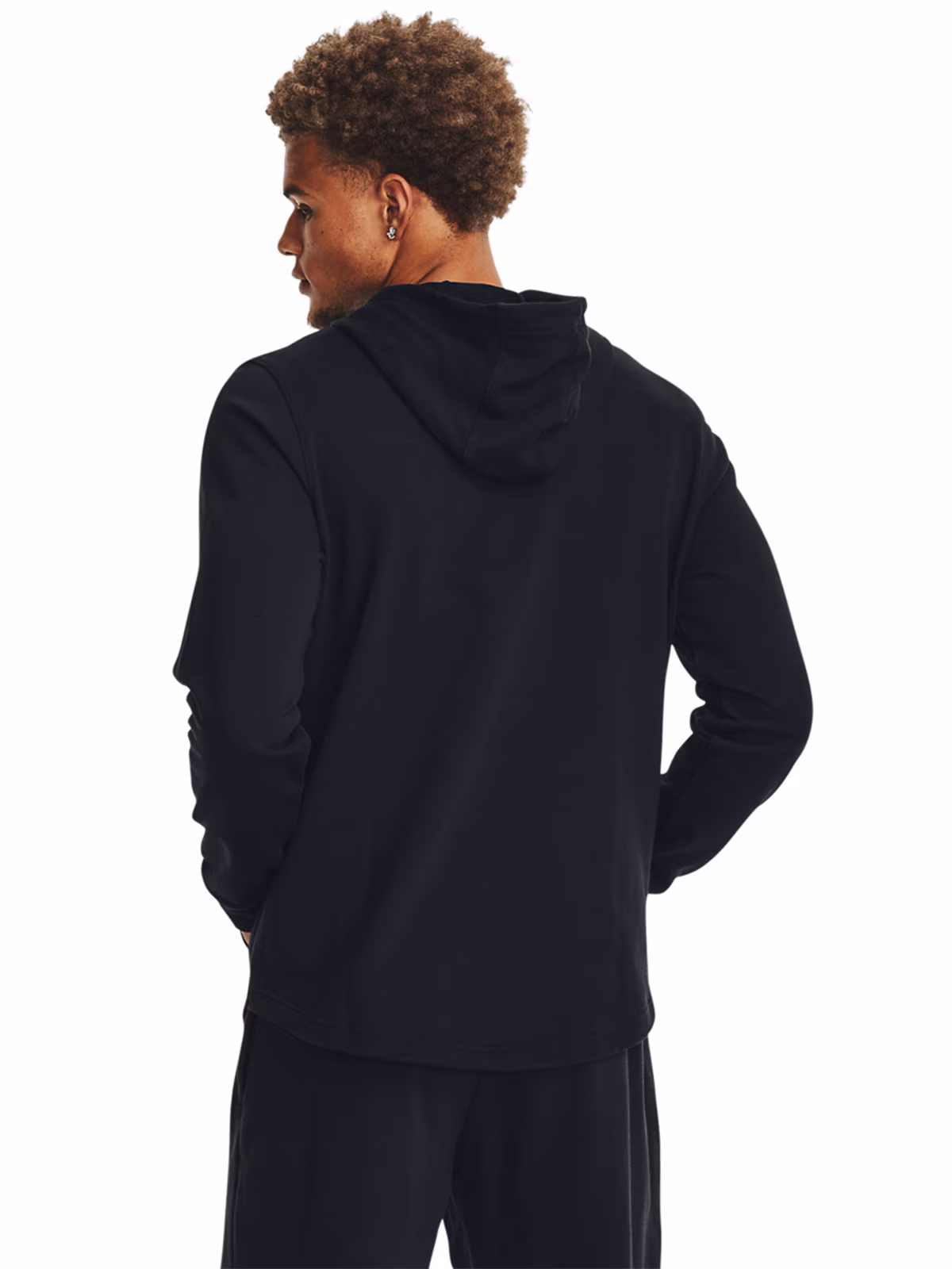 Bluza dresowa męska Under Armour UA Rival Terry Graphic HD - czarna