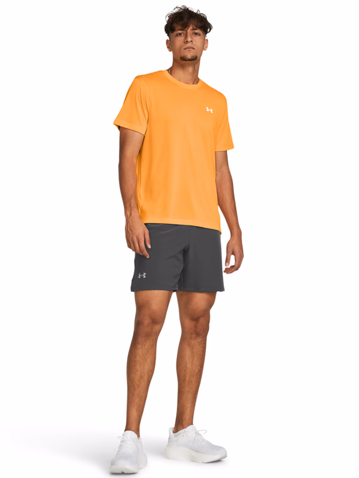 Spodenki do biegania męskie Under Armour UA Launch Pro 7'' Shorts - szare
