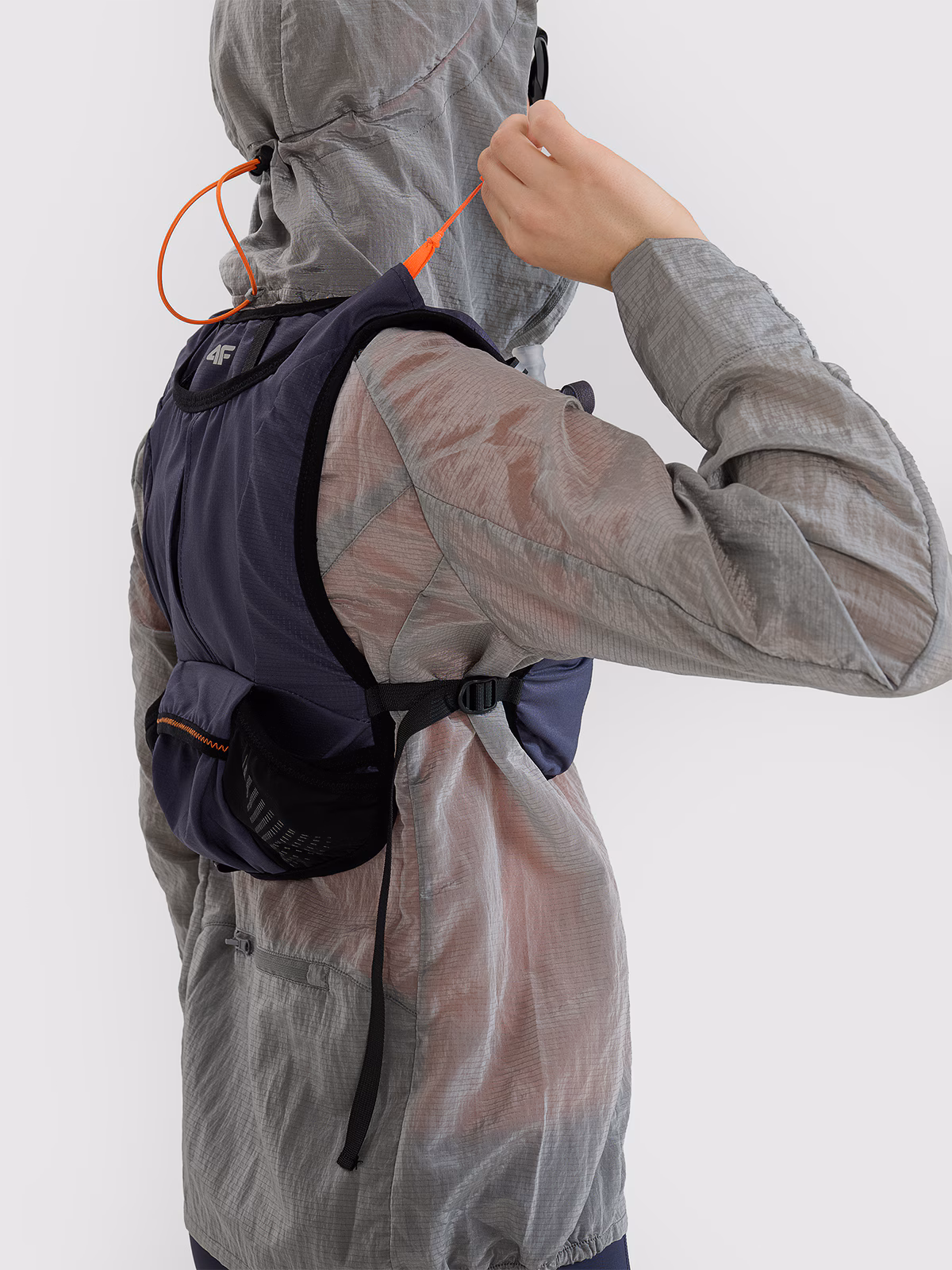 Kamizelka do biegania w terenie - granatowa