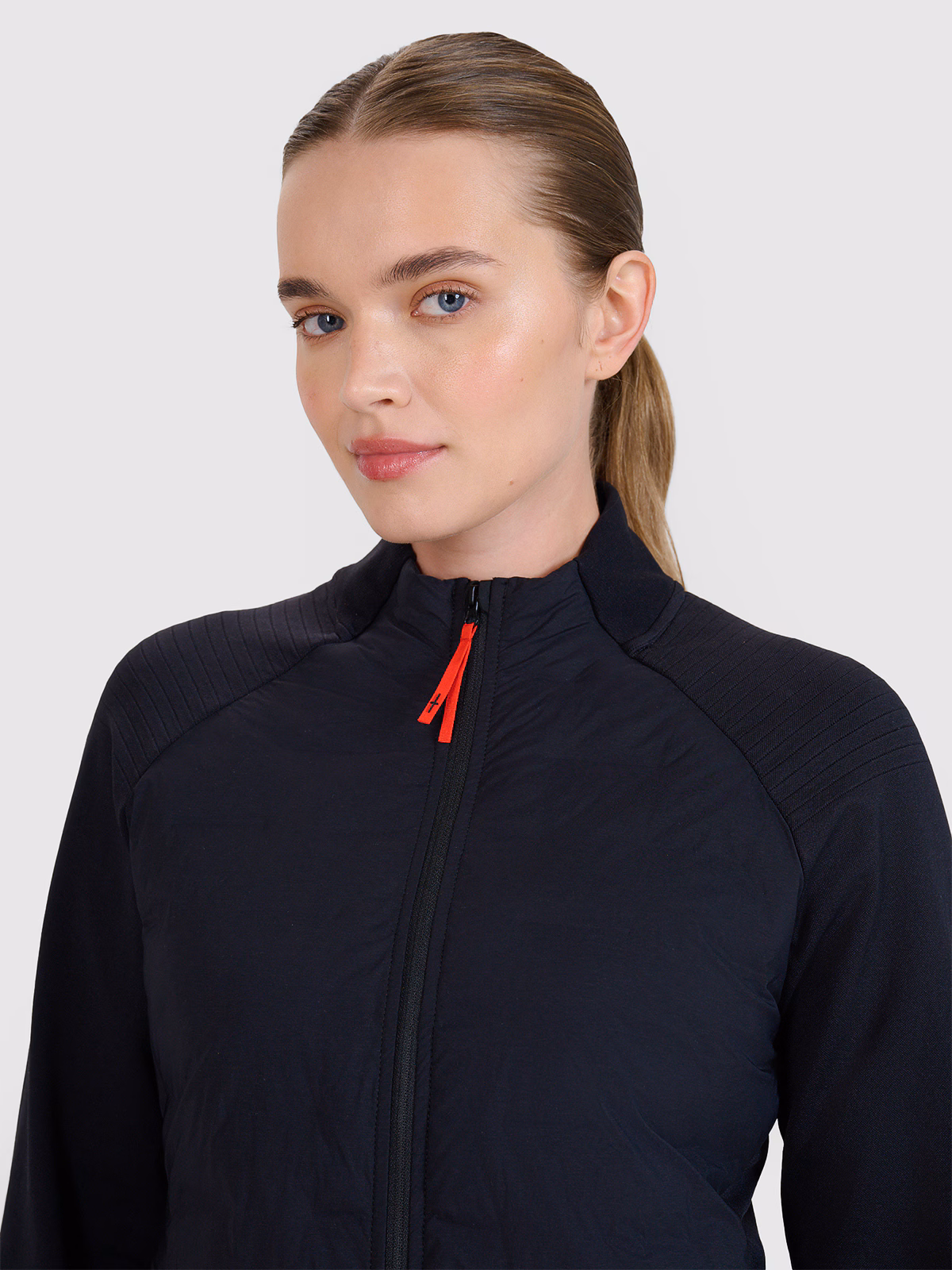 Kurtka trekkingowa z wypełnieniem Primaloft ThermoPlume damska - czarna