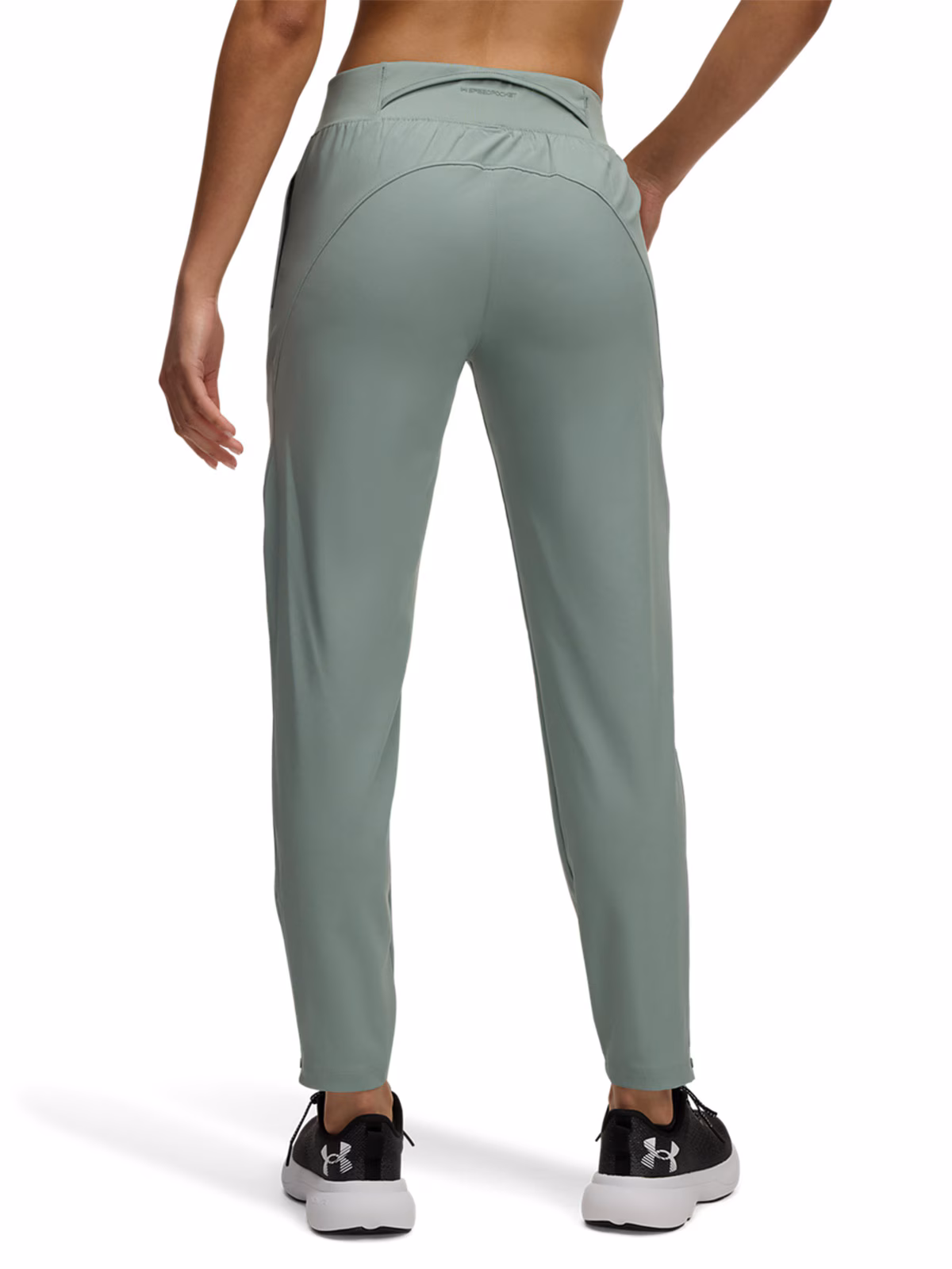 Spodnie do biegania damskie Under Armour UA OutRun the Storm Pants - zielone