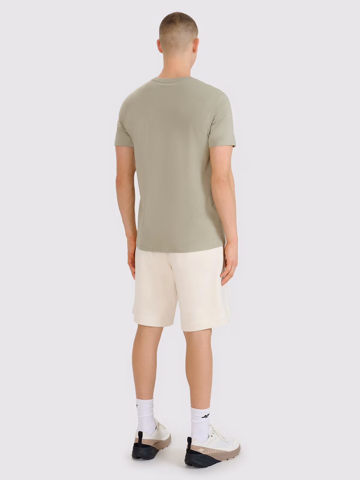 Spodenki dresowe męskie - szare