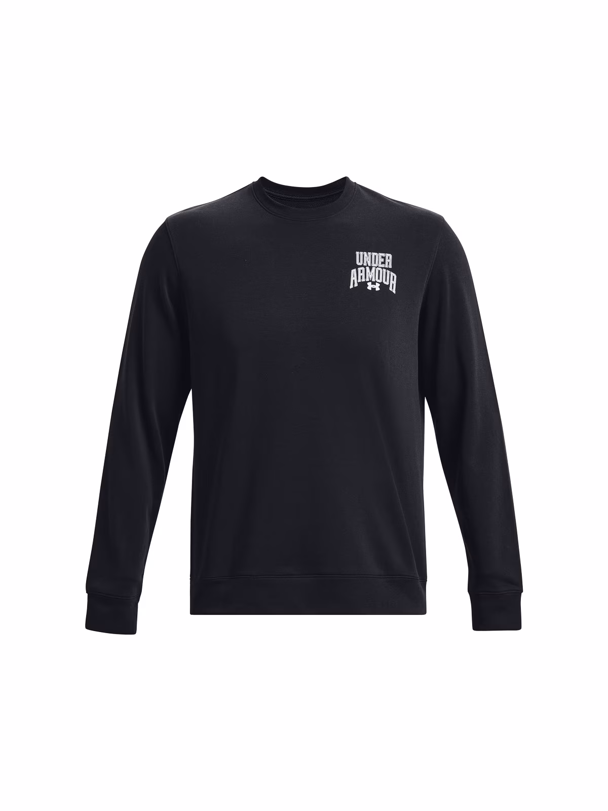 Bluza dresowa męska Under Armour UA Rival Terry Graphic Crew - czarna