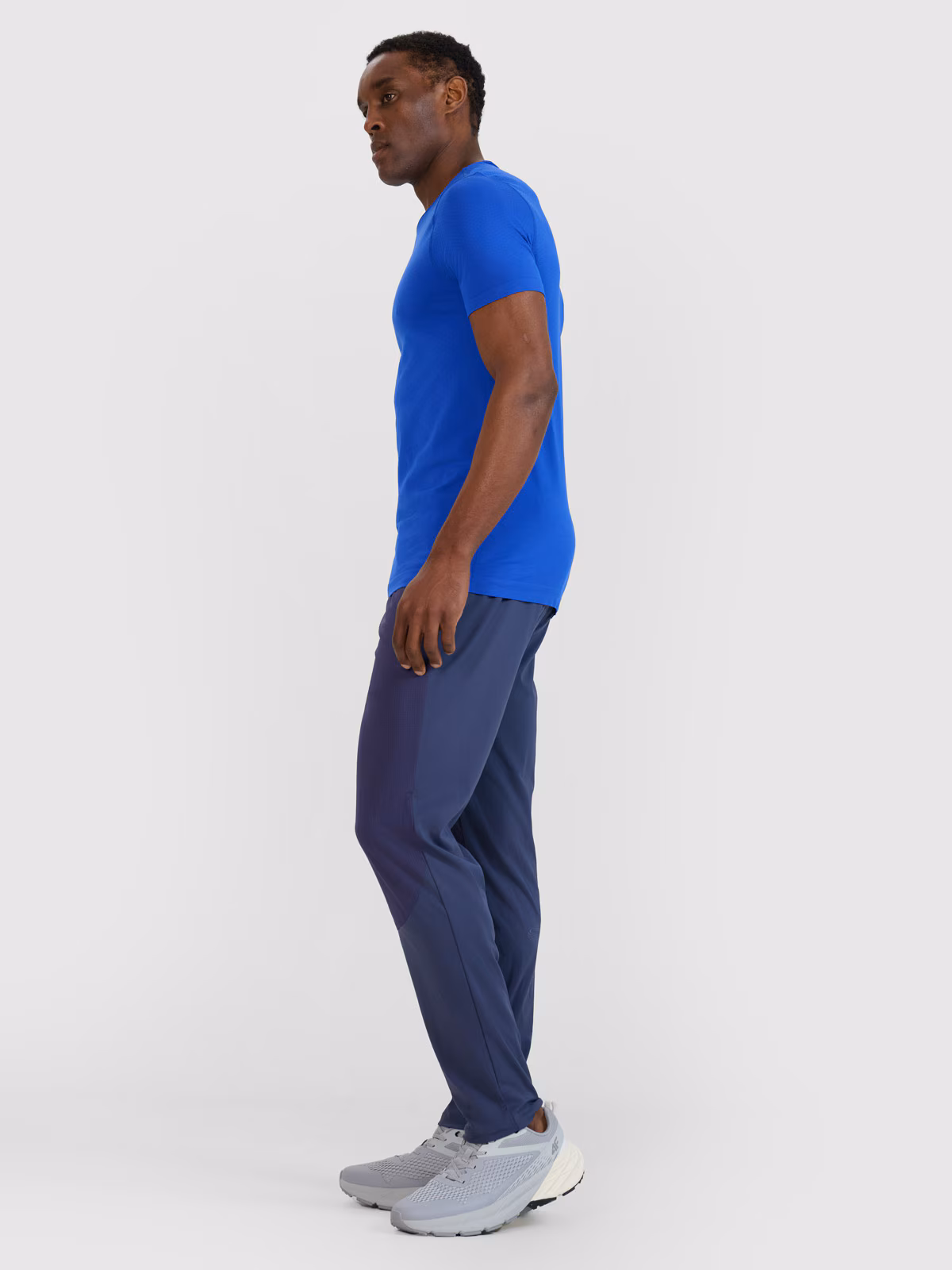 Spodnie do biegania w terenie szybkoschnące męskie - szare