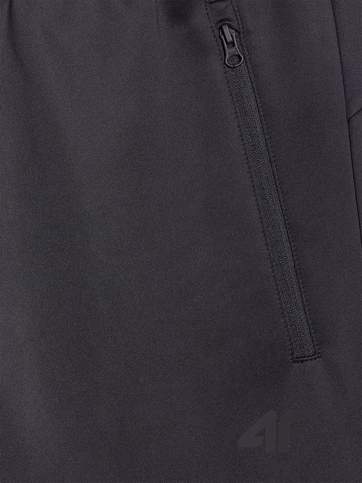 Spodnie treningowe szybkoschnące męskie - czarne